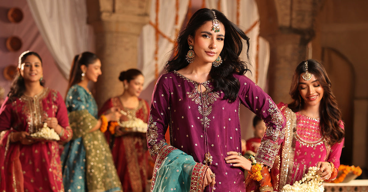 Maria B | Pre Fall 25 | SF-W25-02-Purple - Official Maria B stockist in UK - Sakeena London