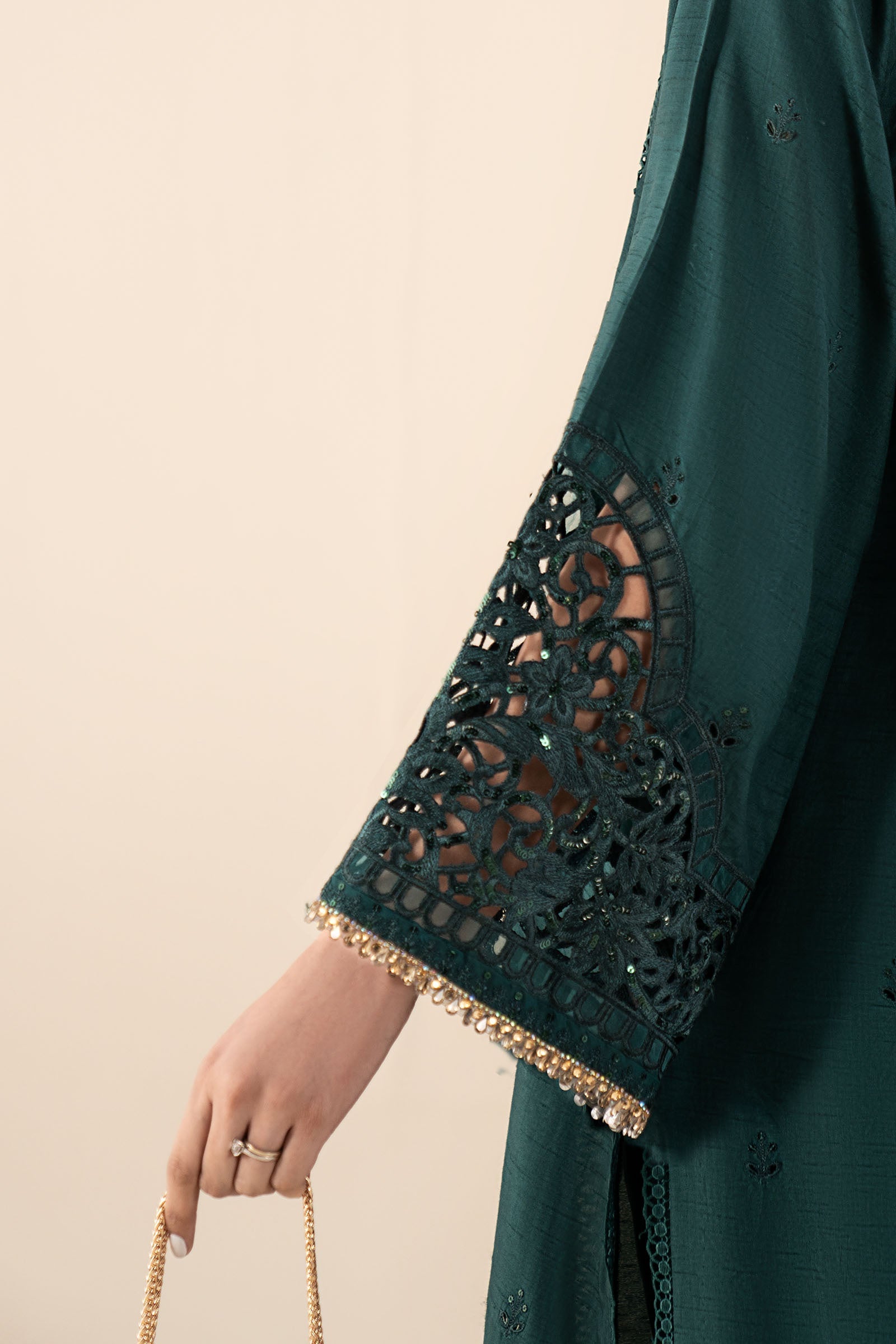 Maria B | Pre Fall 25 | SF-W25-03-Teal - Official Maria B stockist in UK - Sakeena London