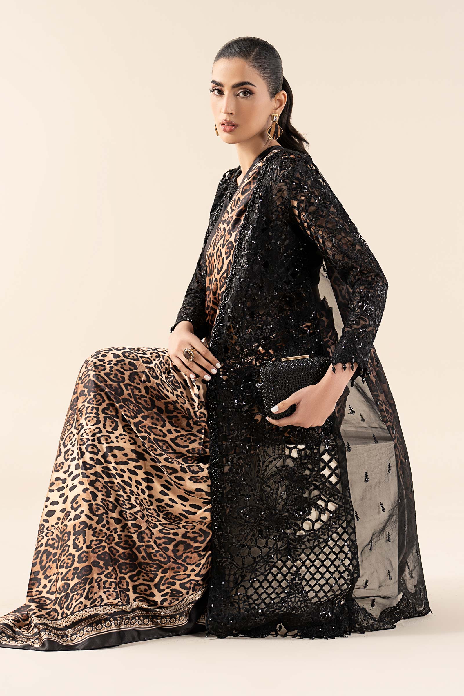 Maria B | Pre Fall 25 | SF-W25-06-Black - Official Maria B stockist in UK - Sakeena London