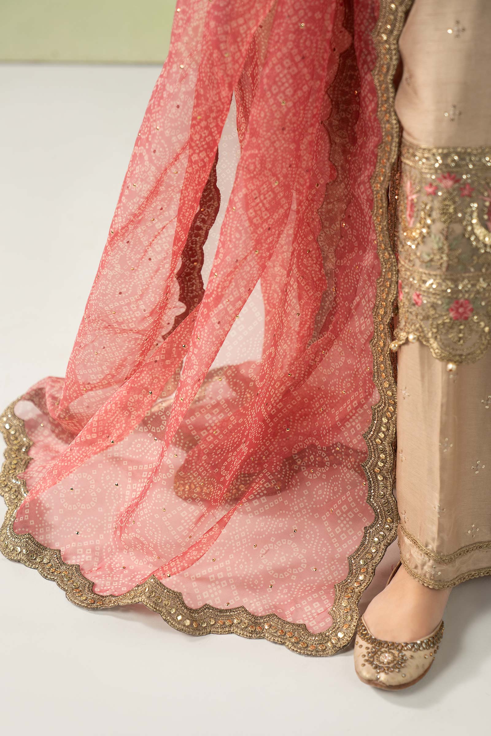 Maria B | Pre Fall 25 | SF-W25-07-Coffee - Official Maria B stockist in UK - Sakeena London