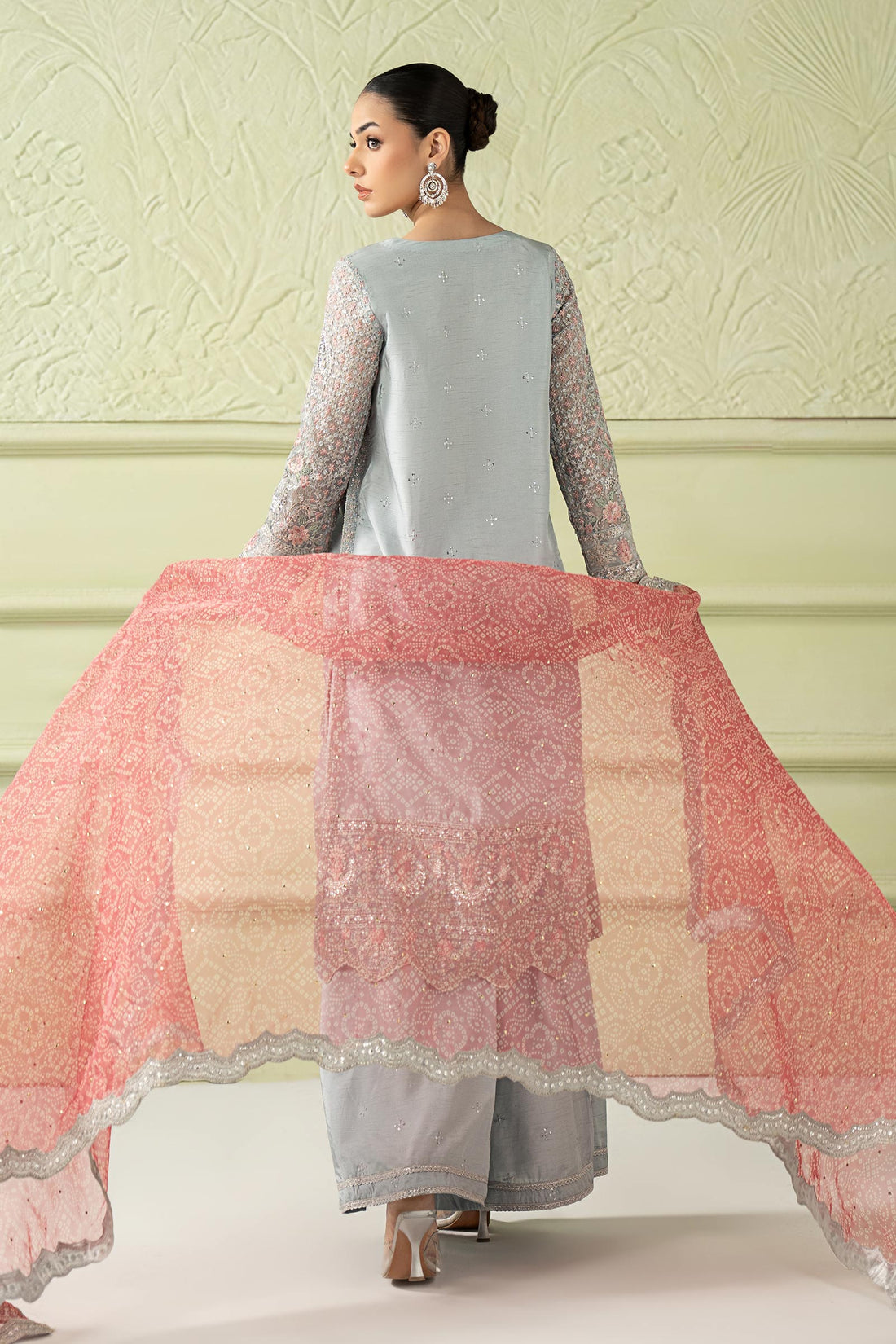 Maria B | Pre Fall 25 | SF-W25-07-Sky Blue - Official Maria B stockist in UK - Sakeena London