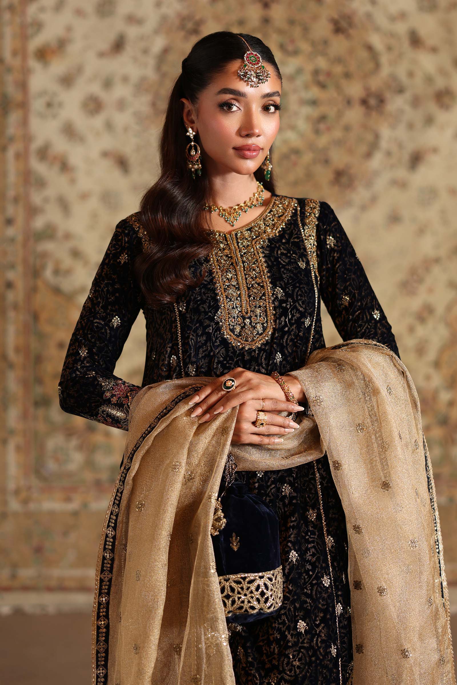 Maria B | Shehnai Luxury Formals | SF-W25-09 - Official Maria B stockist in UK - Sakeena London