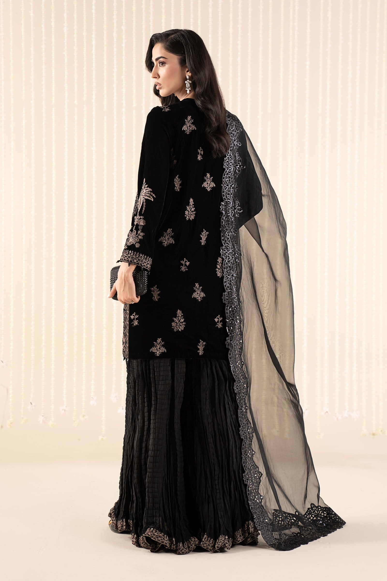 Maria B | Pre Fall 25 | SF-W25-12-Black - Official Maria B stockist in UK - Sakeena London
