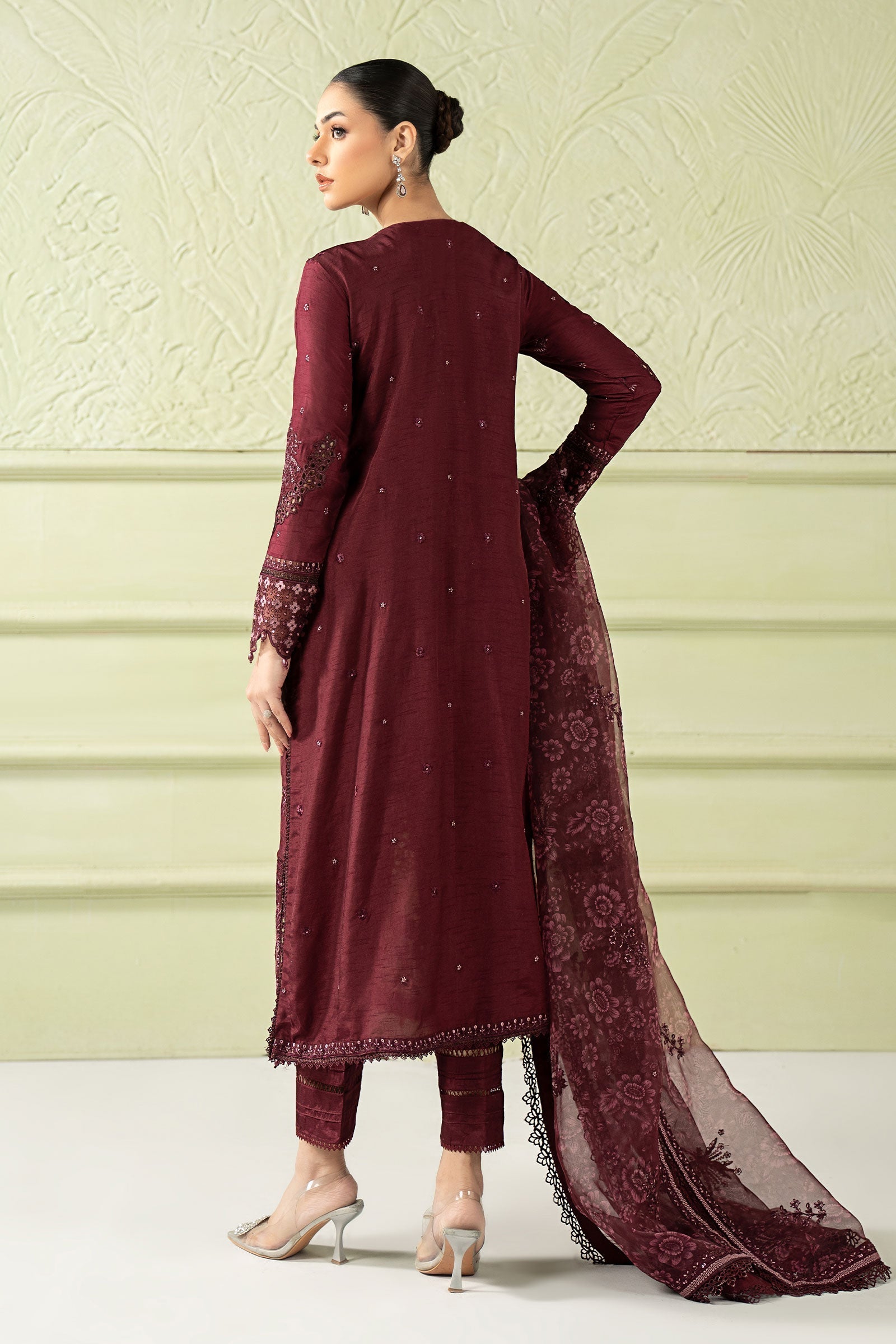 Maria B | Pre Fall 25 | SF-W25-39-Purple - Official Maria B stockist in UK - Sakeena London