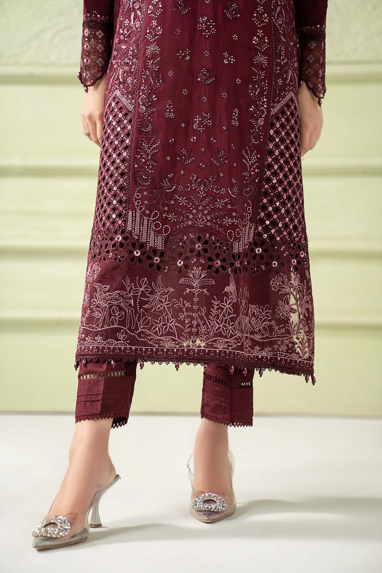 Maria B | Pre Fall 25 | SF-W25-39-Purple - Official Maria B stockist in UK - Sakeena London