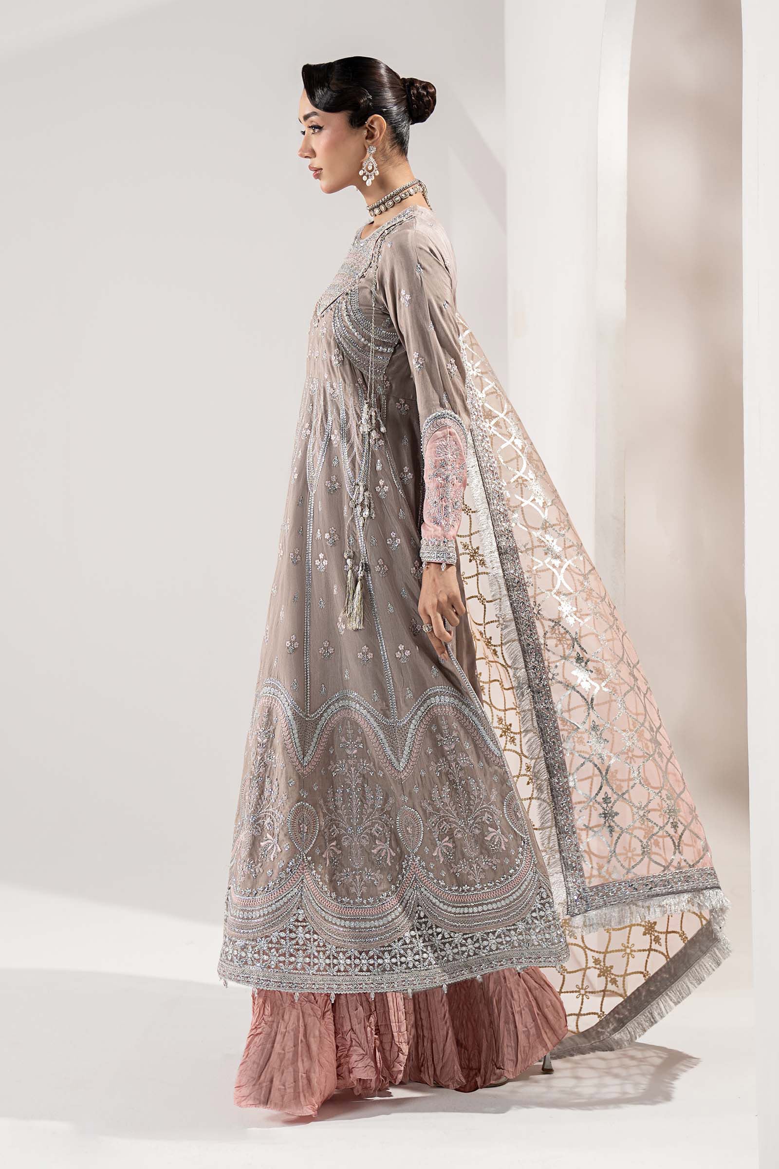 Maria B | Pre Fall 25 | SF-W25-40-Grey - Official Maria B stockist in UK - Sakeena London
