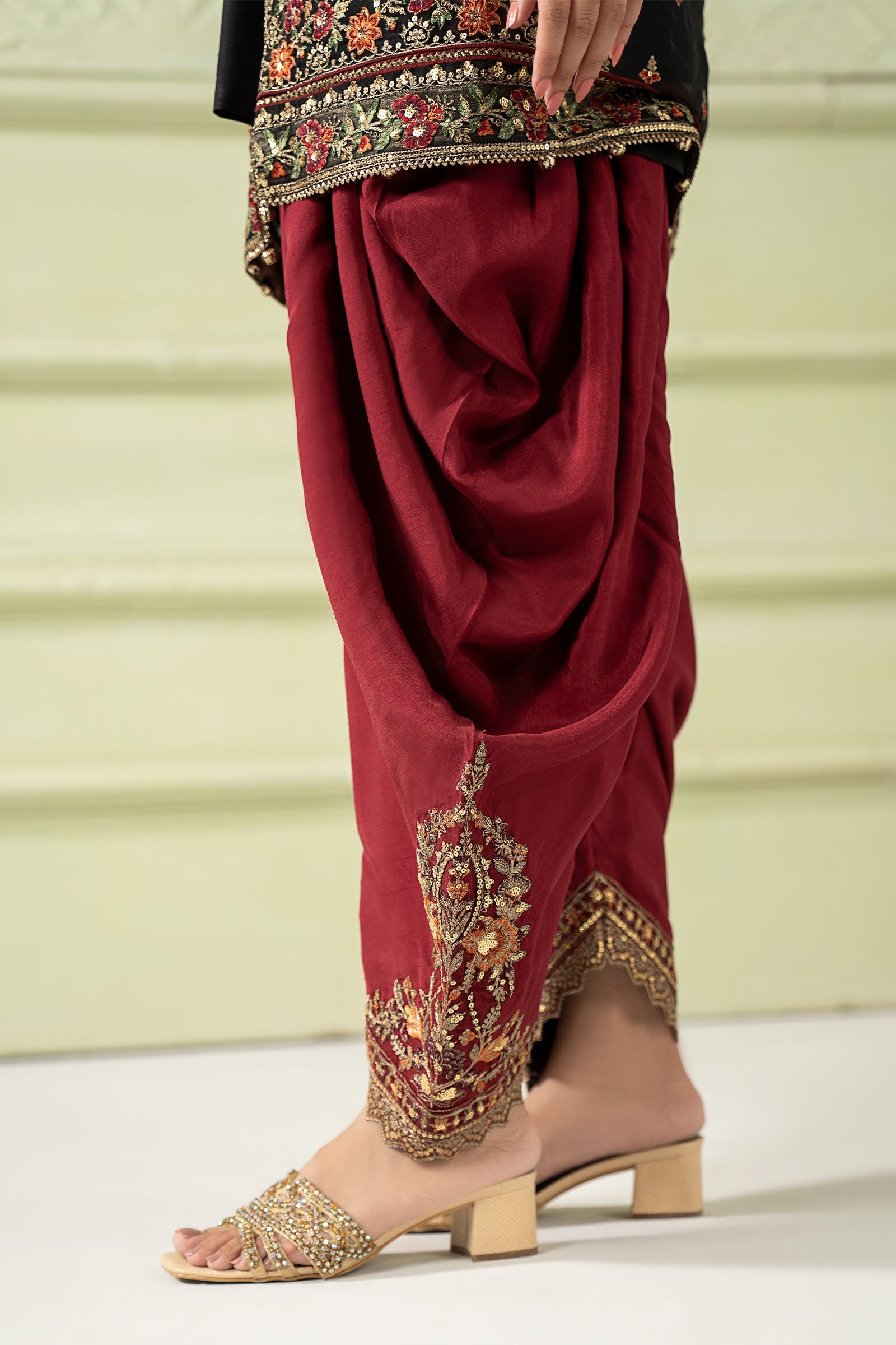 Maria B | Pre Fall 25 | SF-W25-56-Black - Official Maria B stockist in UK - Sakeena London