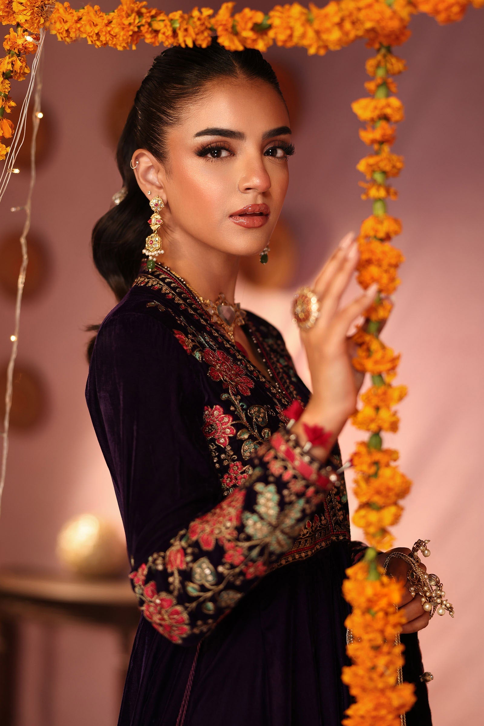 Maria B | Pre Fall 25 | SF-W25-59-Purple - Official Maria B stockist in UK - Sakeena London