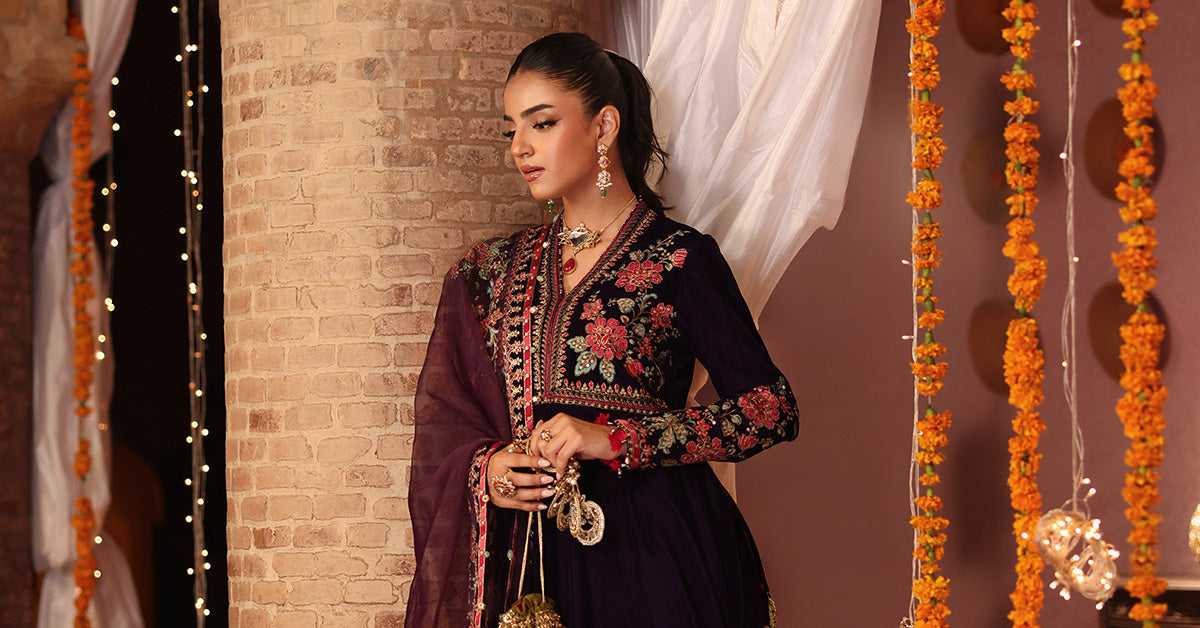Maria B | Shehnai Luxury Formals | SF-W25-59 - Official Maria B stockist in UK - Sakeena London