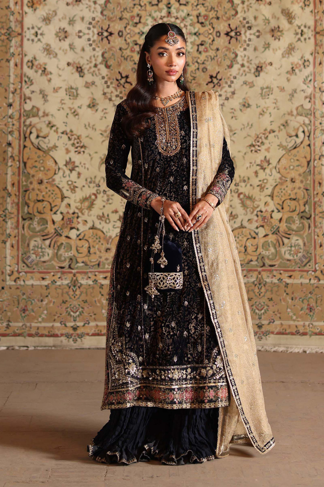 Maria B | Pre Fall 25 | SF-W25-09-Blue - Official Maria B stockist in UK - Sakeena London