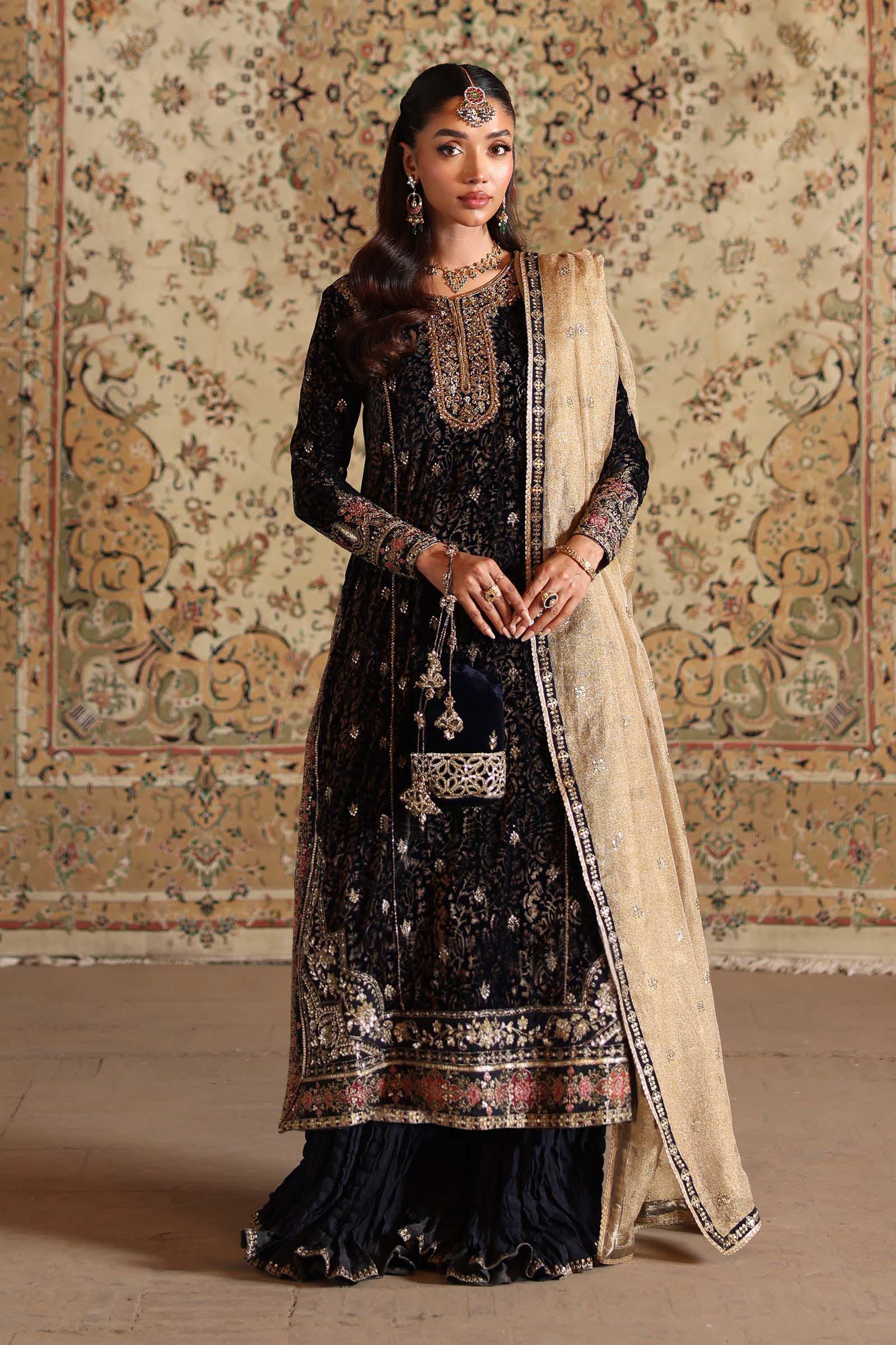 Maria B | Pre Fall 25 | SF-W25-09-Blue - Official Maria B stockist in UK - Sakeena London