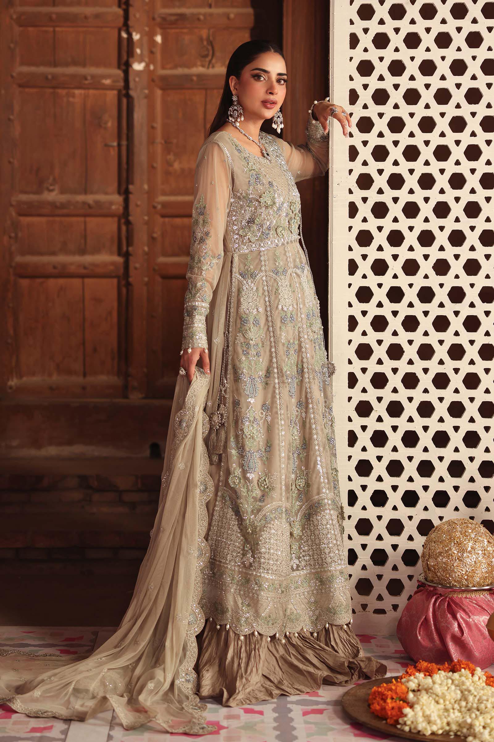 Maria B | Pre Fall 25 | SF-W25-28-Grey - Official Maria B stockist in UK - Sakeena London