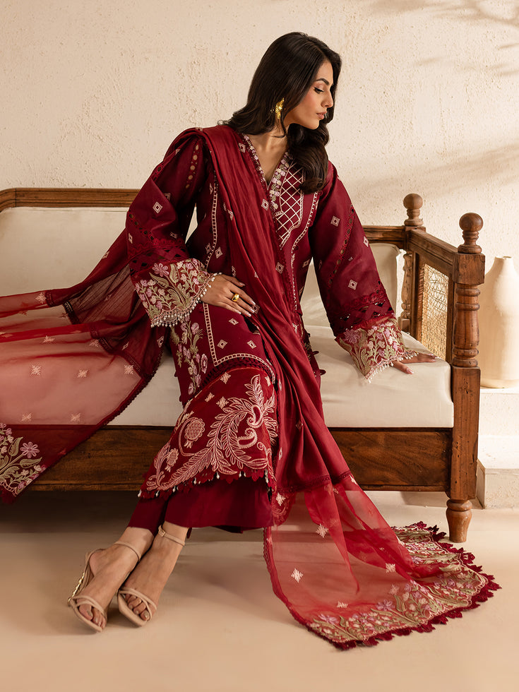 Parishay | Summer Garden Lawn | SG-12 - Official Parishay stockist in UK - Sakeena London