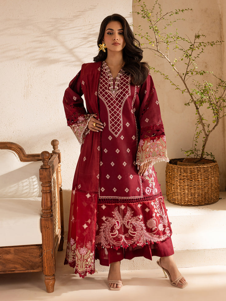 Parishay | Summer Garden Lawn | SG-12 - Official Parishay stockist in UK - Sakeena London