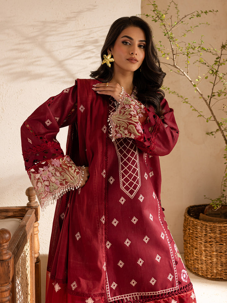 Parishay | Summer Garden Lawn | SG-12 - Official Parishay stockist in UK - Sakeena London