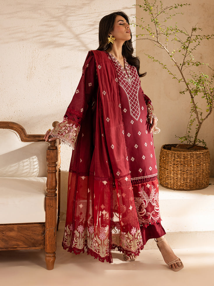 Parishay | Summer Garden Lawn | SG-12 - Official Parishay stockist in UK - Sakeena London