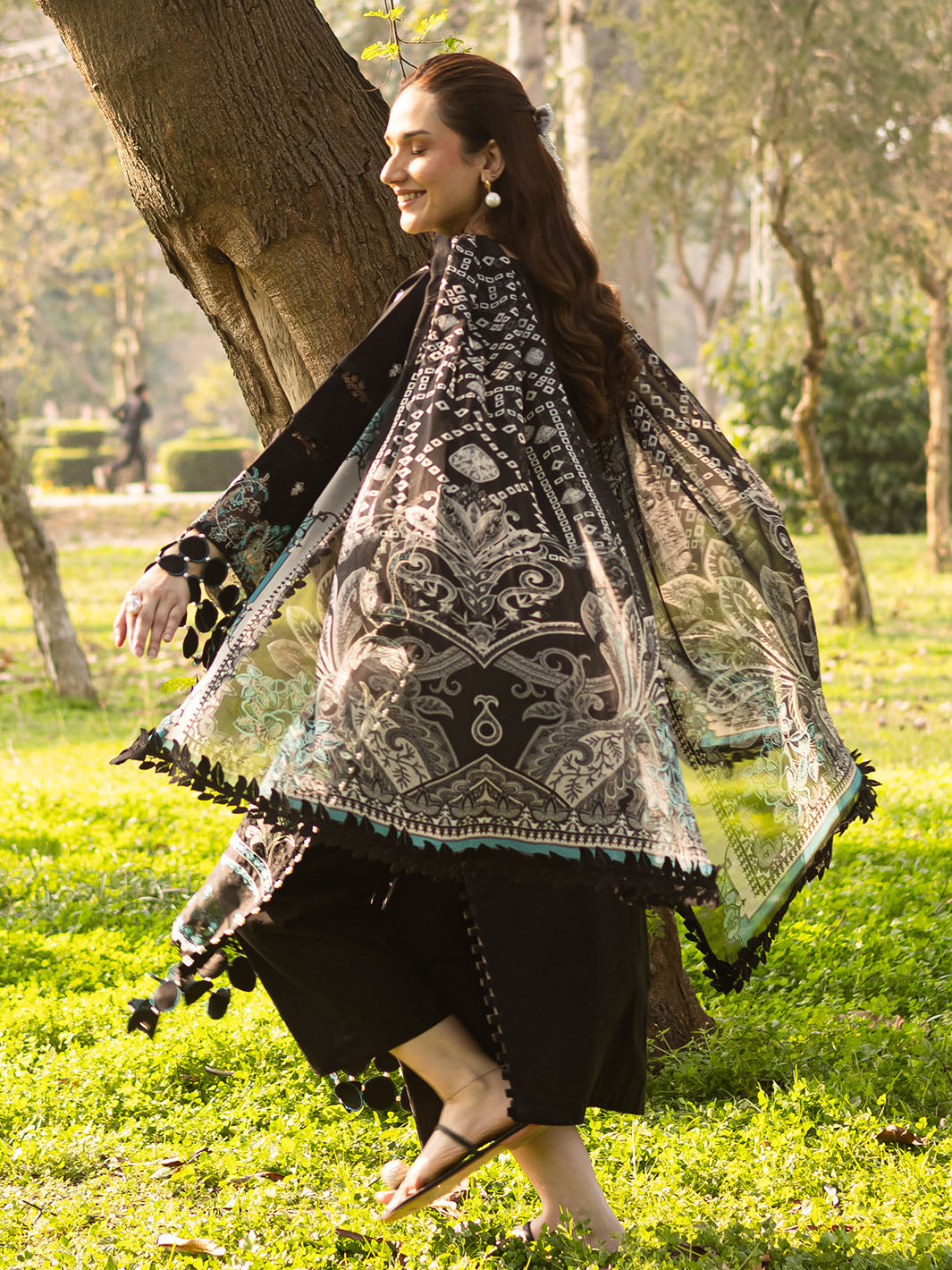 Parishay | Shangrila Luxury Lawn | SHR - 02 - Official Parishay stockist in UK - Sakeena London