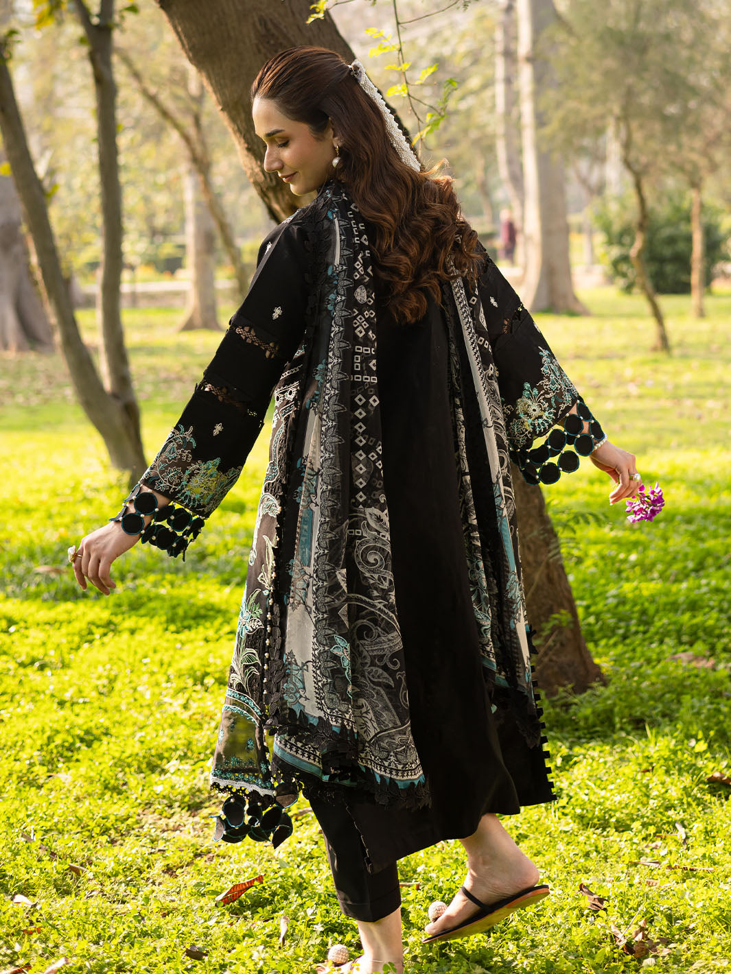 Parishay | Shangrila Luxury Lawn | SHR - 02 - Official Parishay stockist in UK - Sakeena London