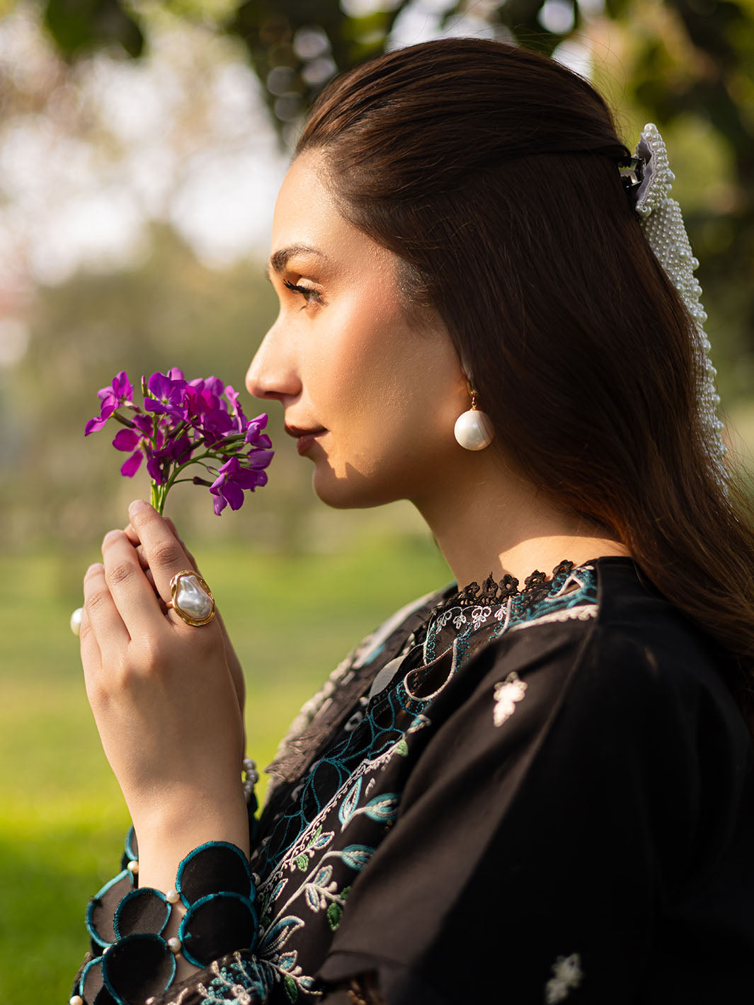 Parishay | Shangrila Luxury Lawn | SHR - 02 - Official Parishay stockist in UK - Sakeena London