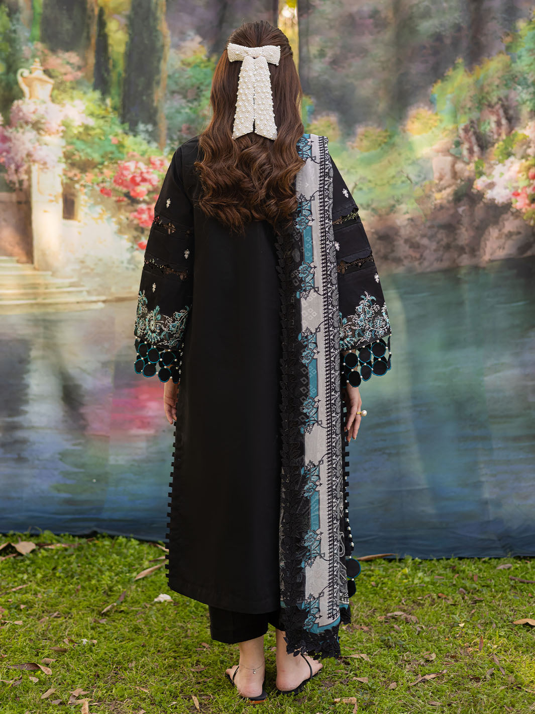 Parishay | Shangrila Luxury Lawn | SHR - 02 - Official Parishay stockist in UK - Sakeena London