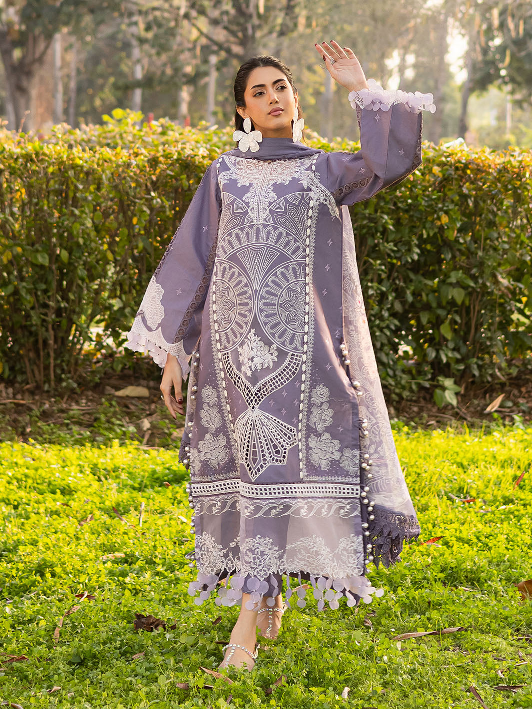 Parishay | Shangrila Luxury Lawn | SHR - 03 - Official Parishay stockist in UK - Sakeena London