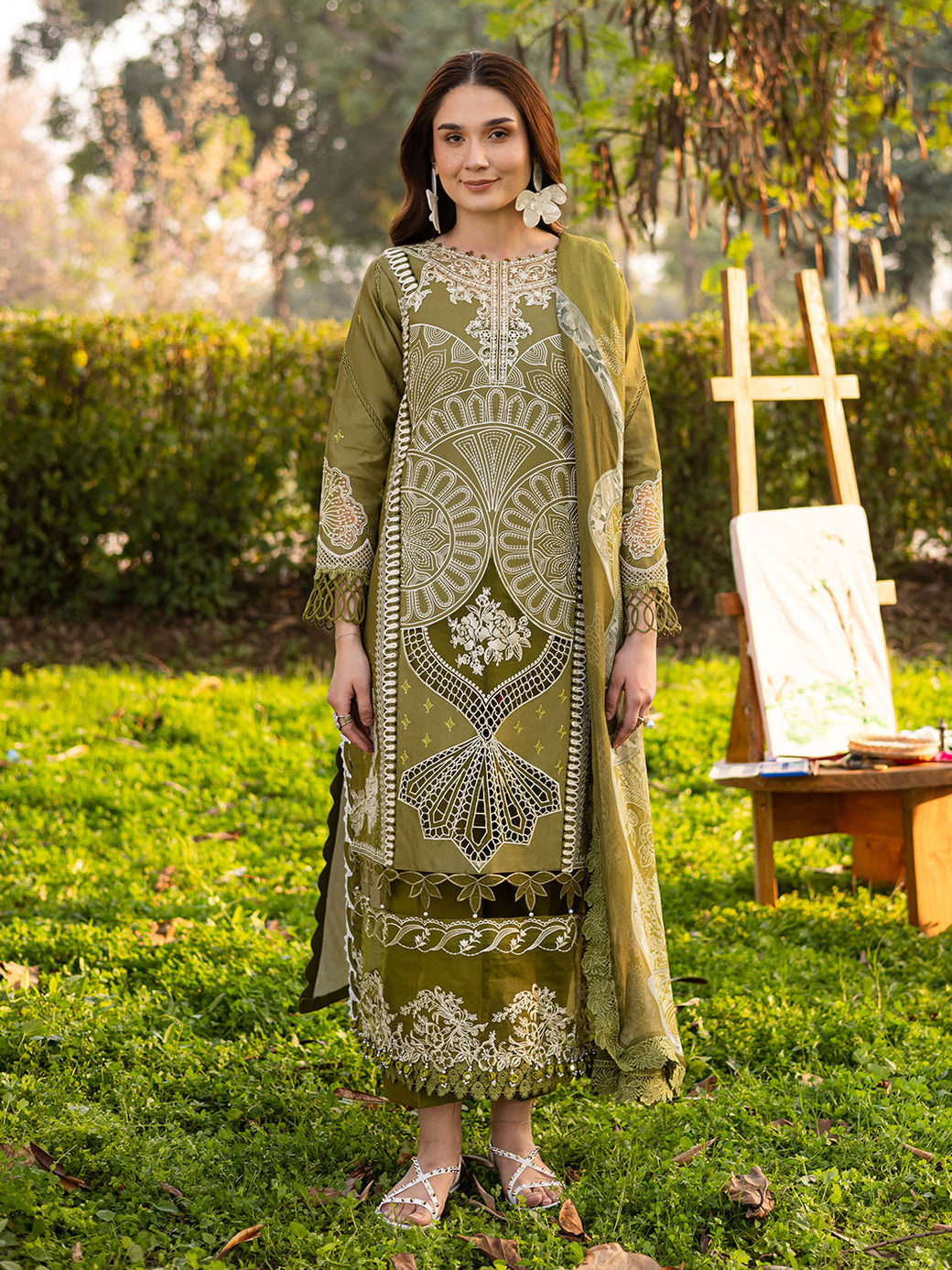 Parishay | Shangrila Luxury Lawn | SHR - 04 - Official Parishay stockist in UK - Sakeena London