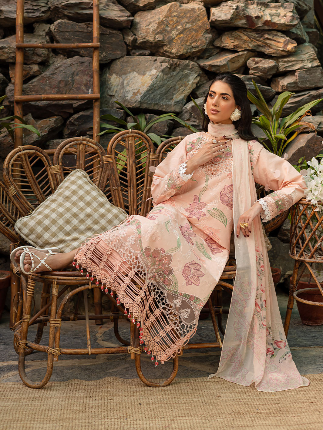 Parishay | Shangrila Luxury Lawn | SHR - 06 - Official Parishay stockist in UK - Sakeena London