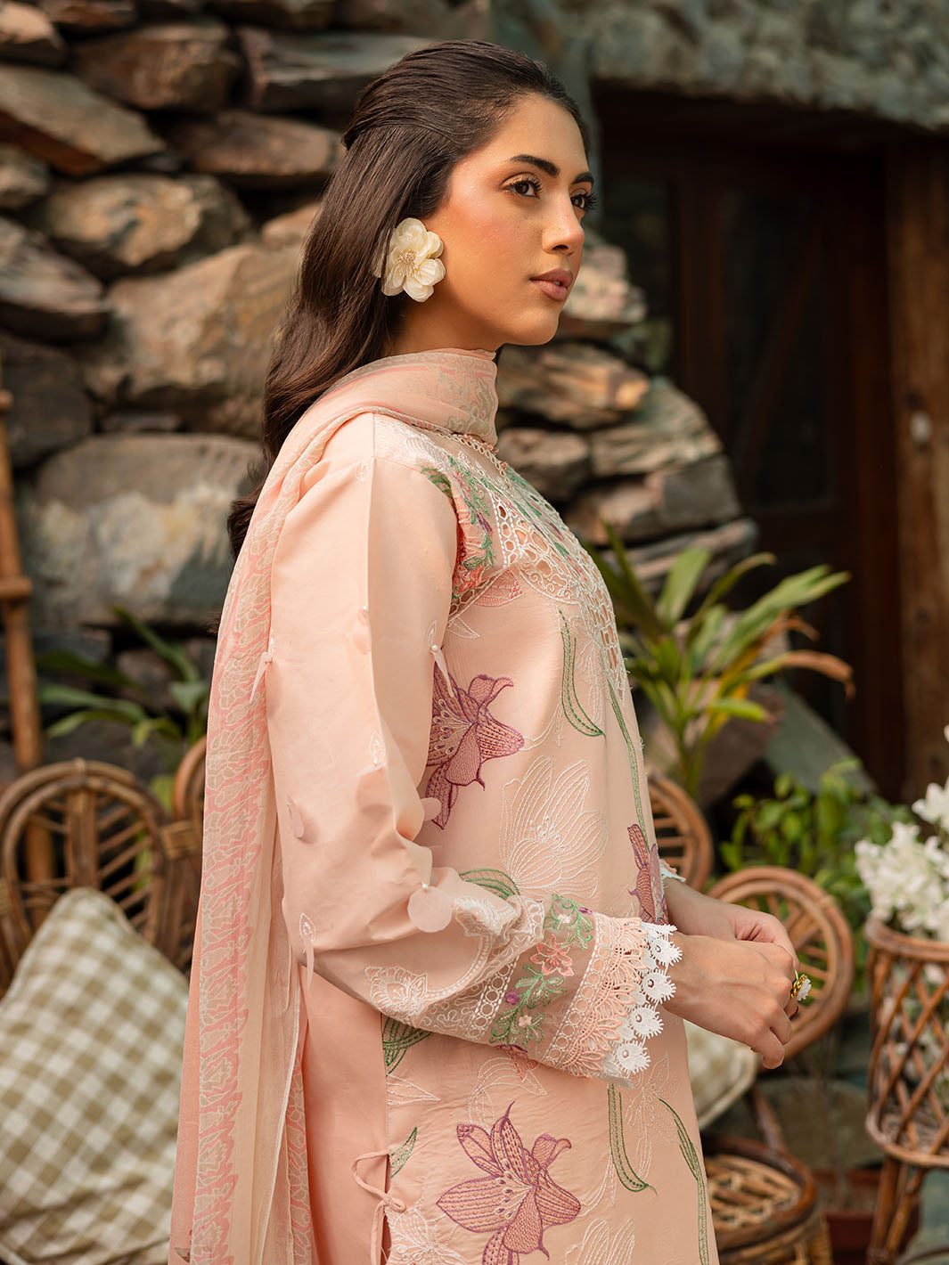 Parishay | Shangrila Luxury Lawn | SHR - 06 - Official Parishay stockist in UK - Sakeena London