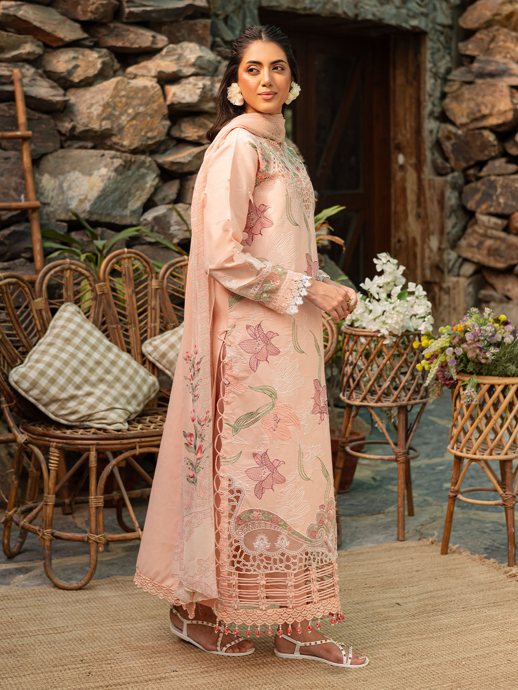 Parishay | Shangrila Luxury Lawn | SHR - 06 - Official Parishay stockist in UK - Sakeena London