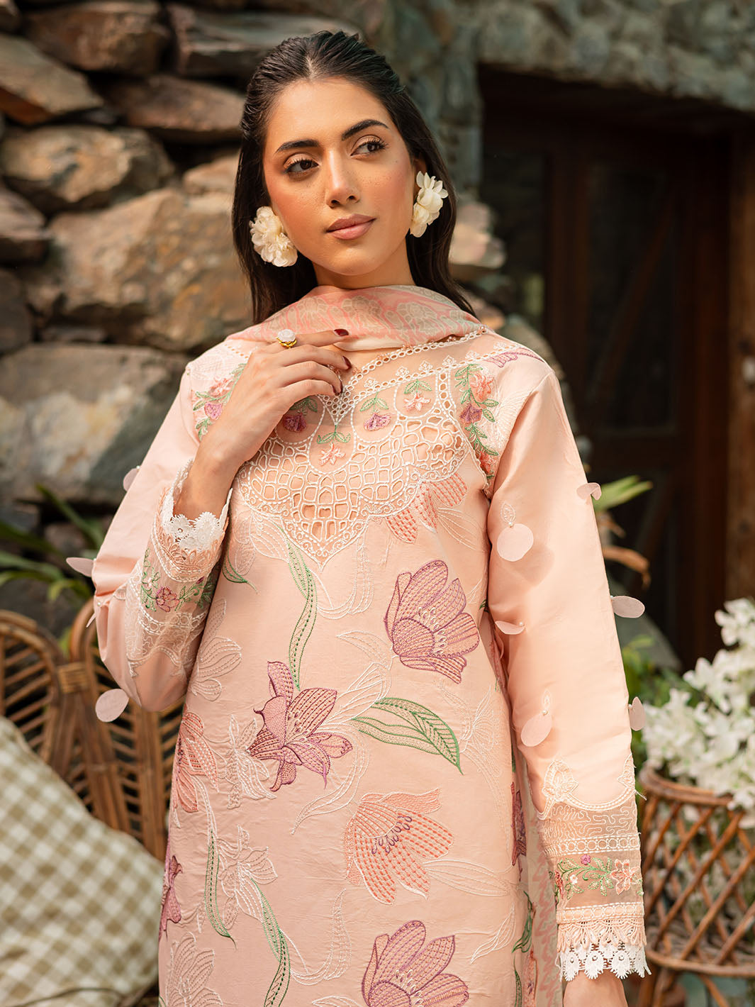 Parishay | Shangrila Luxury Lawn | SHR - 06 - Official Parishay stockist in UK - Sakeena London