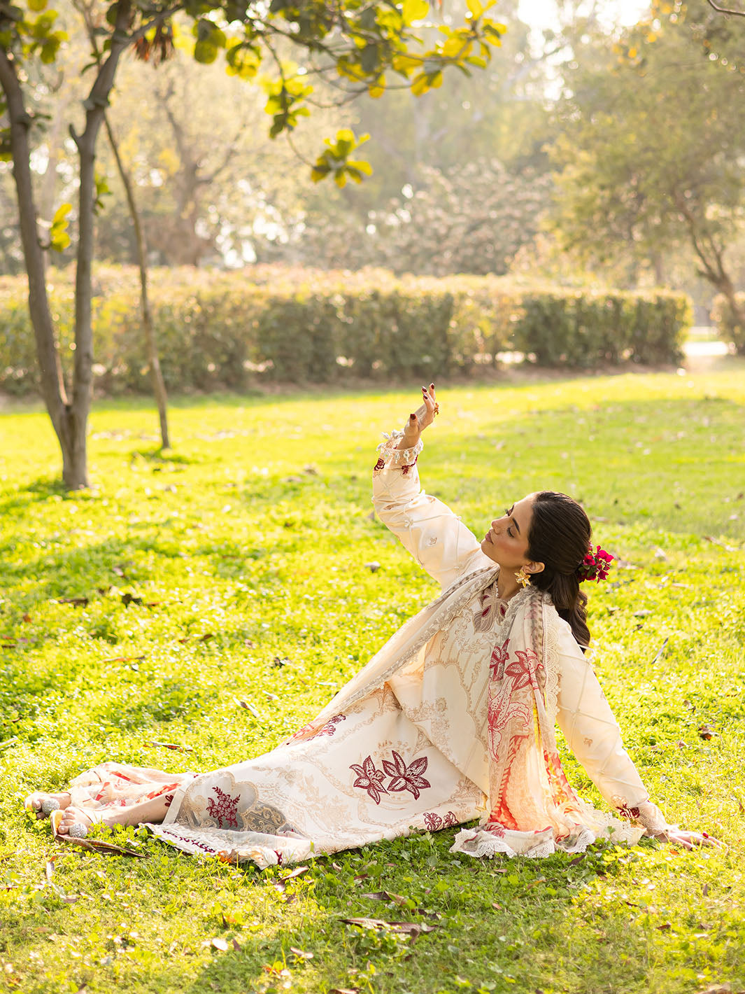 Parishay | Shangrila Luxury Lawn | SHR - 07 - Official Parishay stockist in UK - Sakeena London