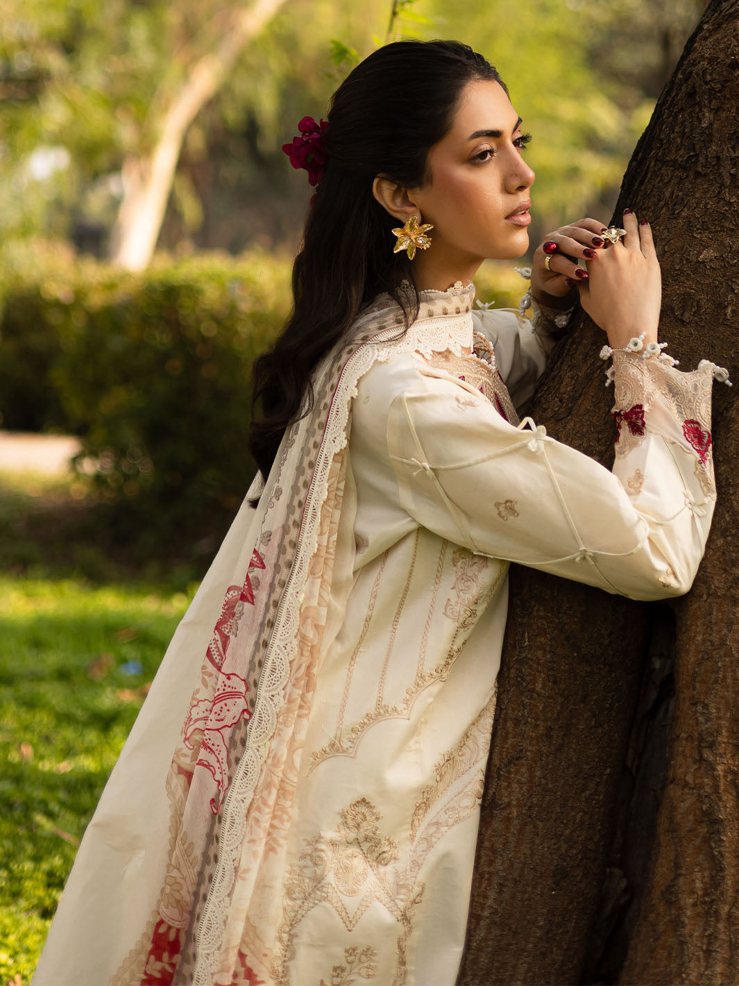 Parishay | Shangrila Luxury Lawn | SHR - 07 - Official Parishay stockist in UK - Sakeena London