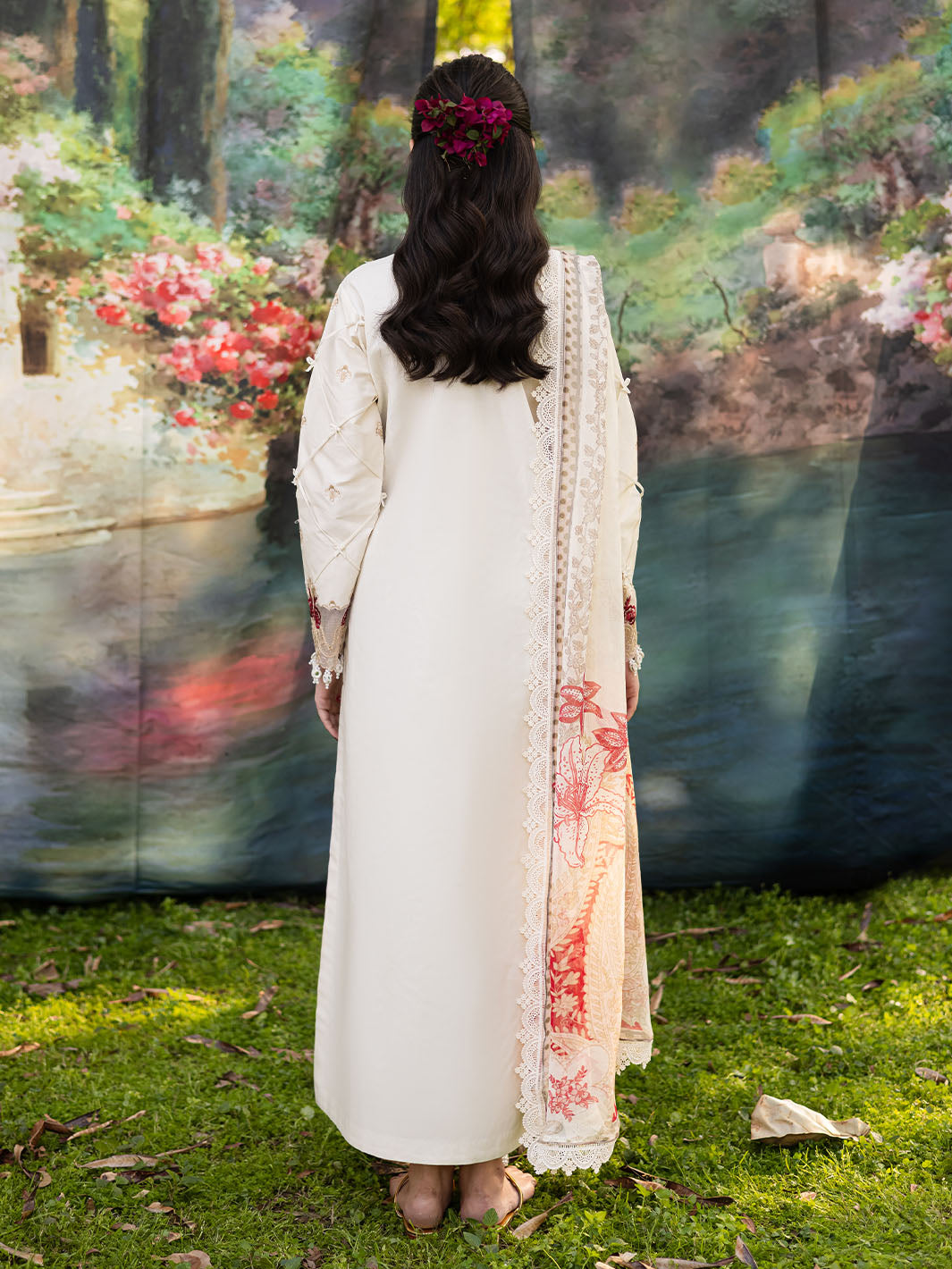 Parishay | Shangrila Luxury Lawn | SHR - 07 - Official Parishay stockist in UK - Sakeena London