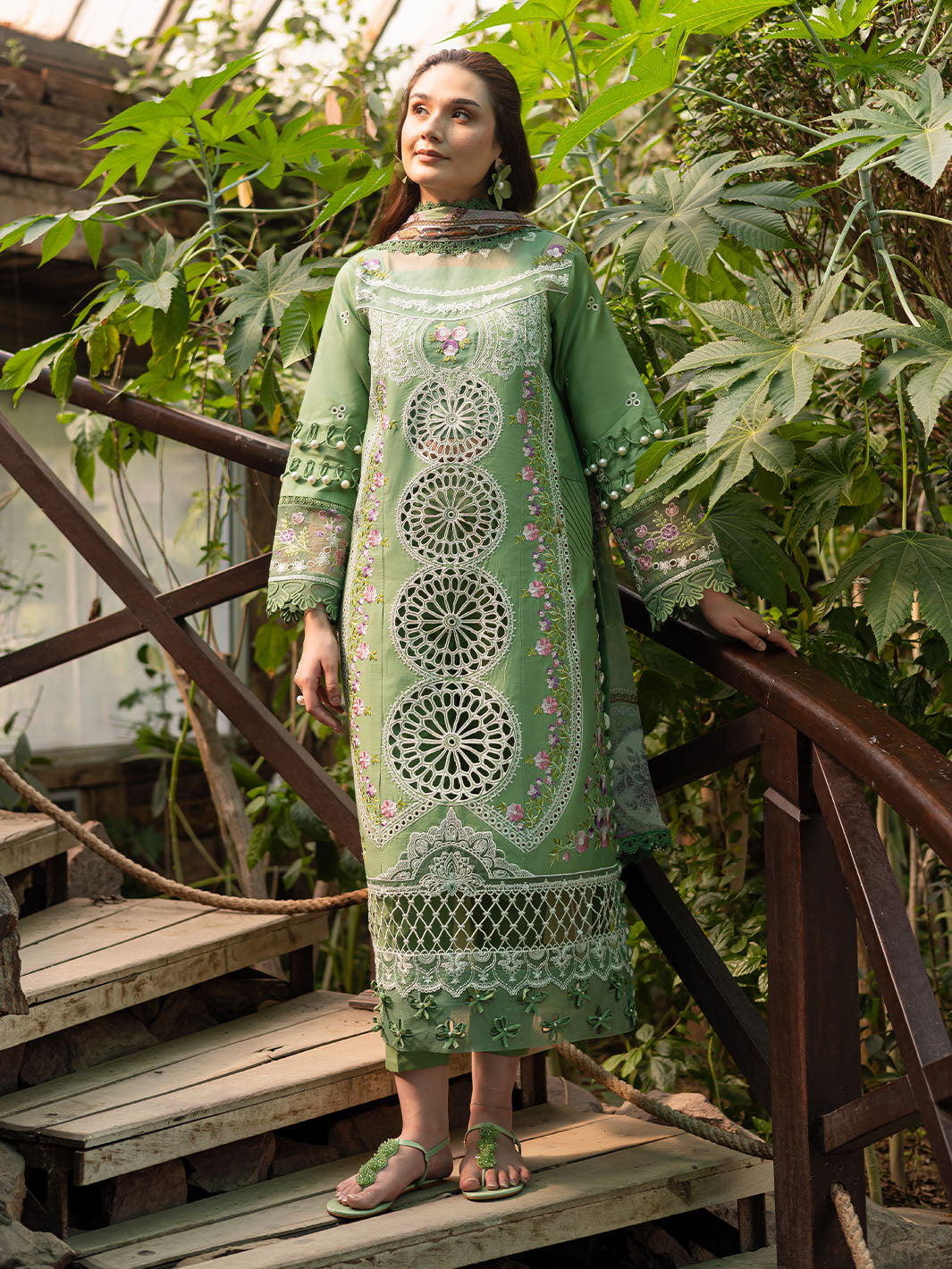 Parishay | Shangrila Luxury Lawn | SHR - 10 - Official Parishay stockist in UK - Sakeena London