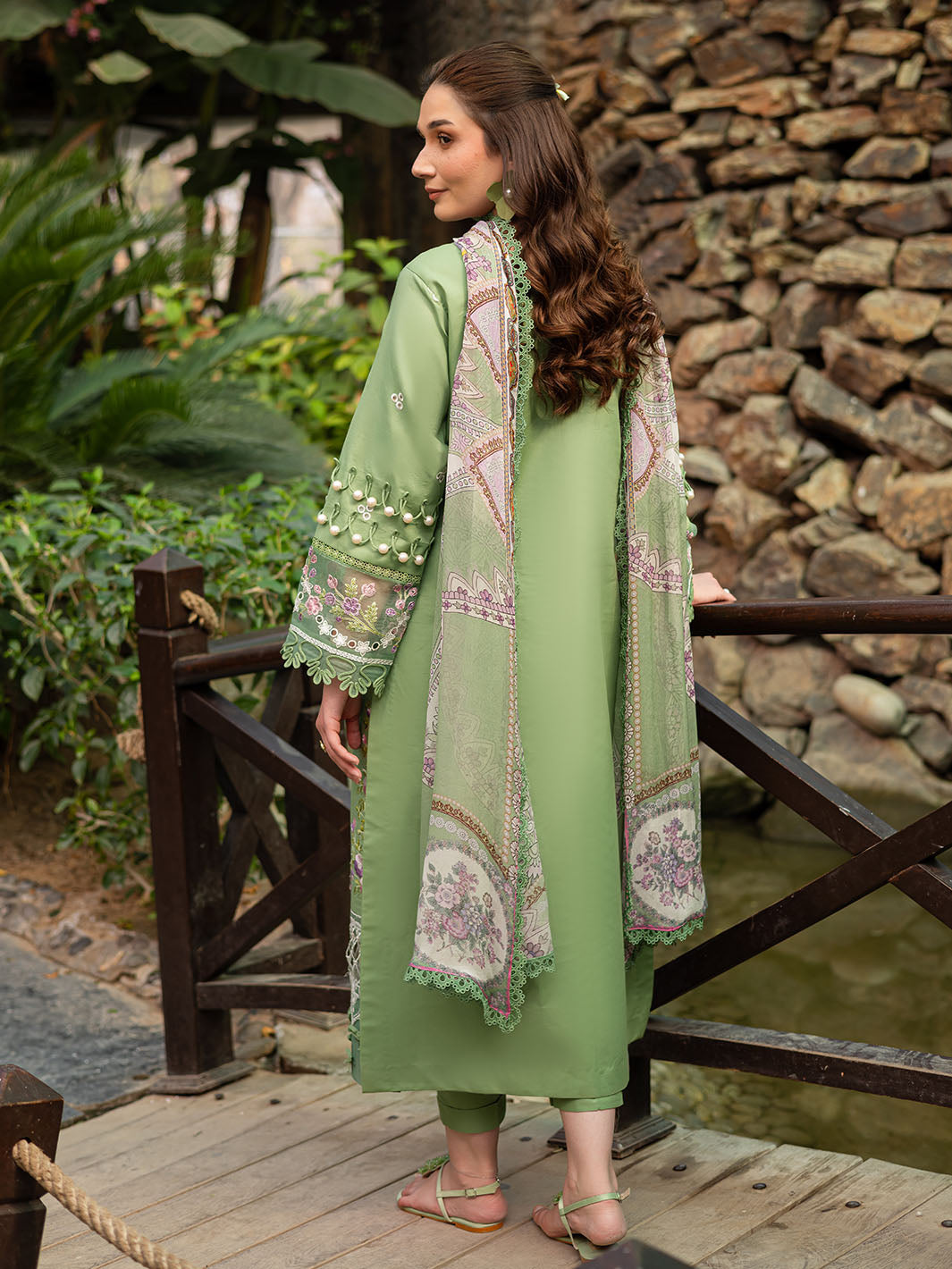 Parishay | Shangrila Luxury Lawn | SHR - 10 - Official Parishay stockist in UK - Sakeena London
