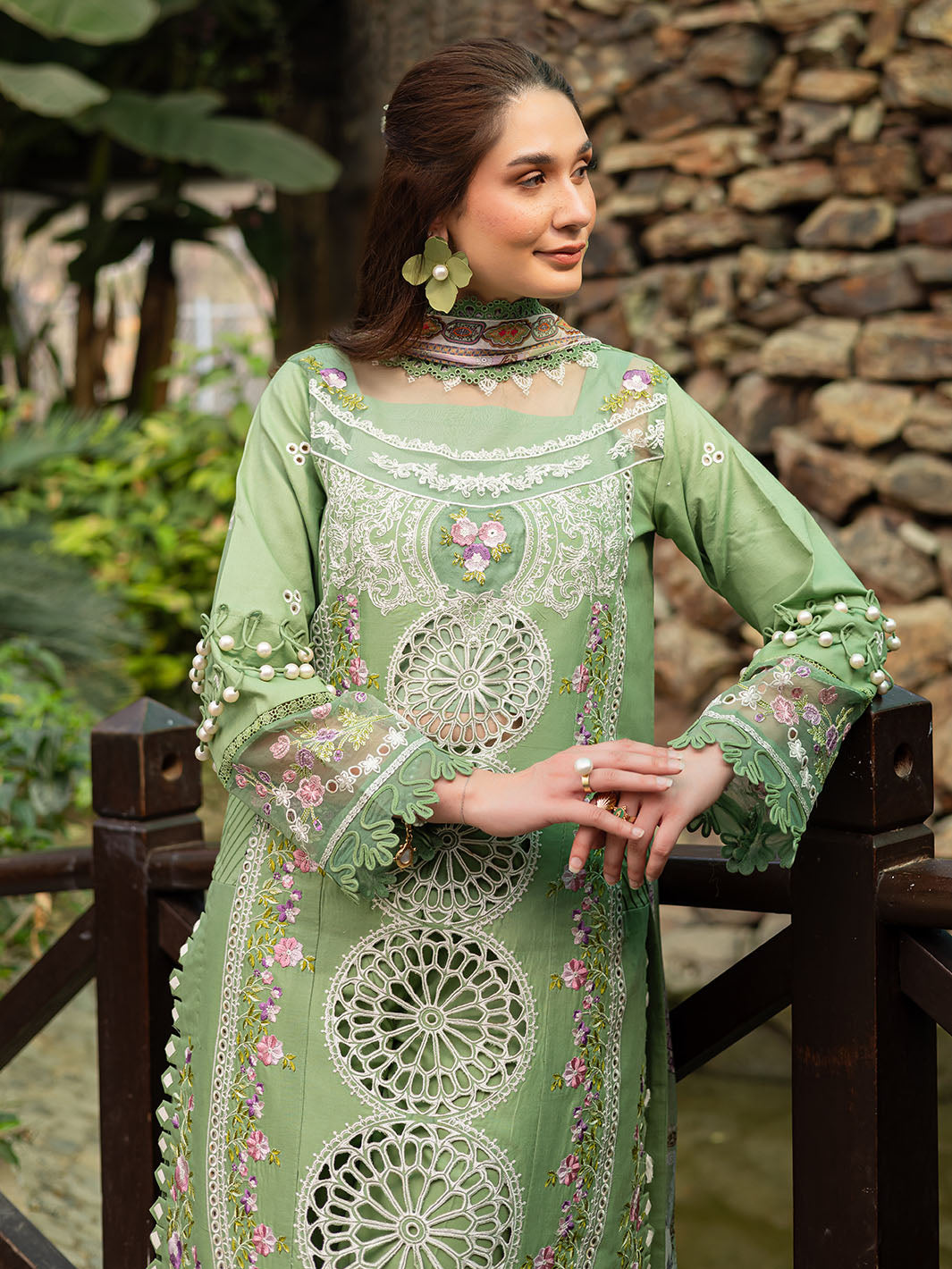 Parishay | Shangrila Luxury Lawn | SHR - 10 - Official Parishay stockist in UK - Sakeena London