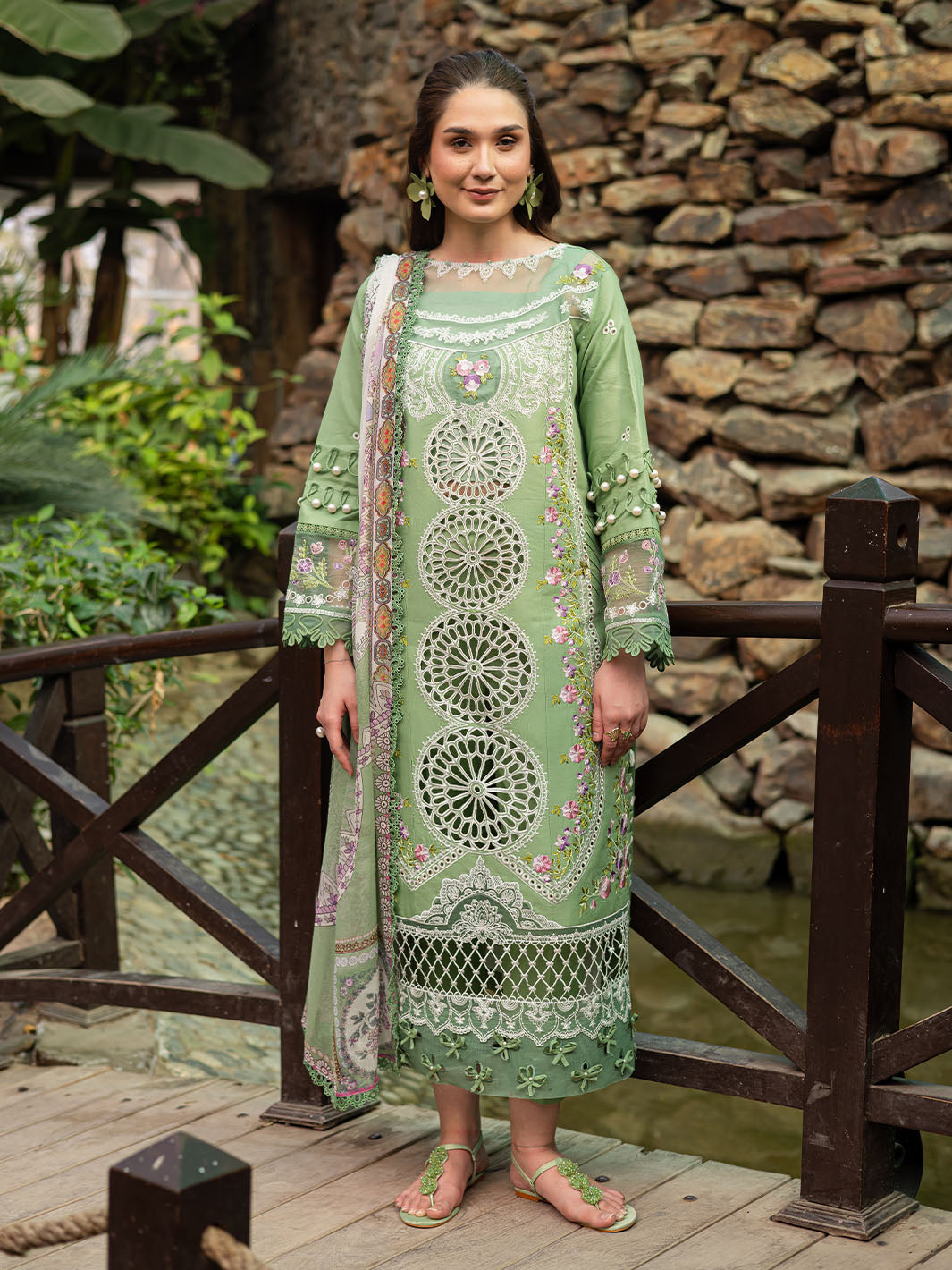 Parishay | Shangrila Luxury Lawn | SHR - 10 - Official Parishay stockist in UK - Sakeena London