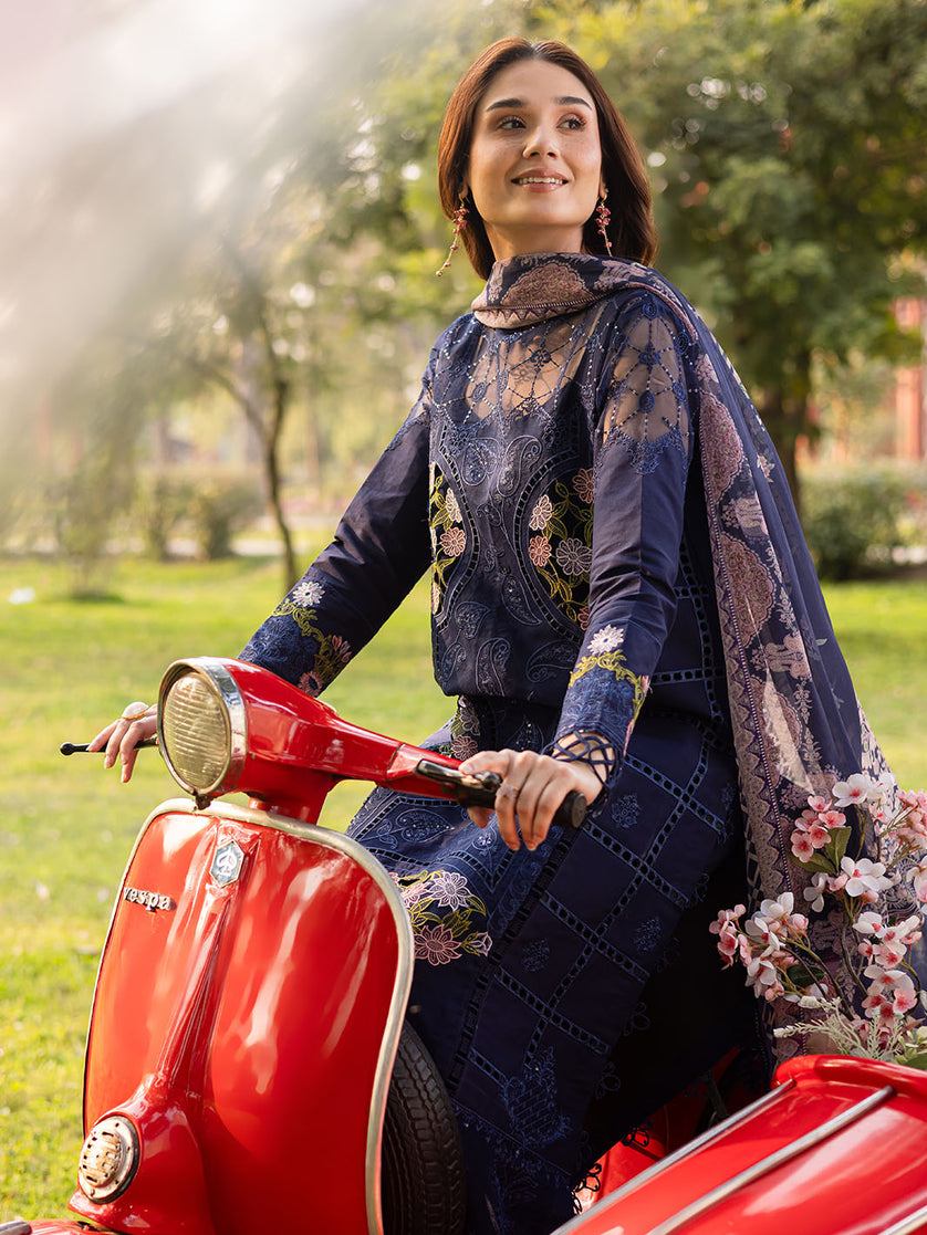 Parishay | Shangrila Luxury Lawn | SHR - 11 - Official Parishay stockist in UK - Sakeena London