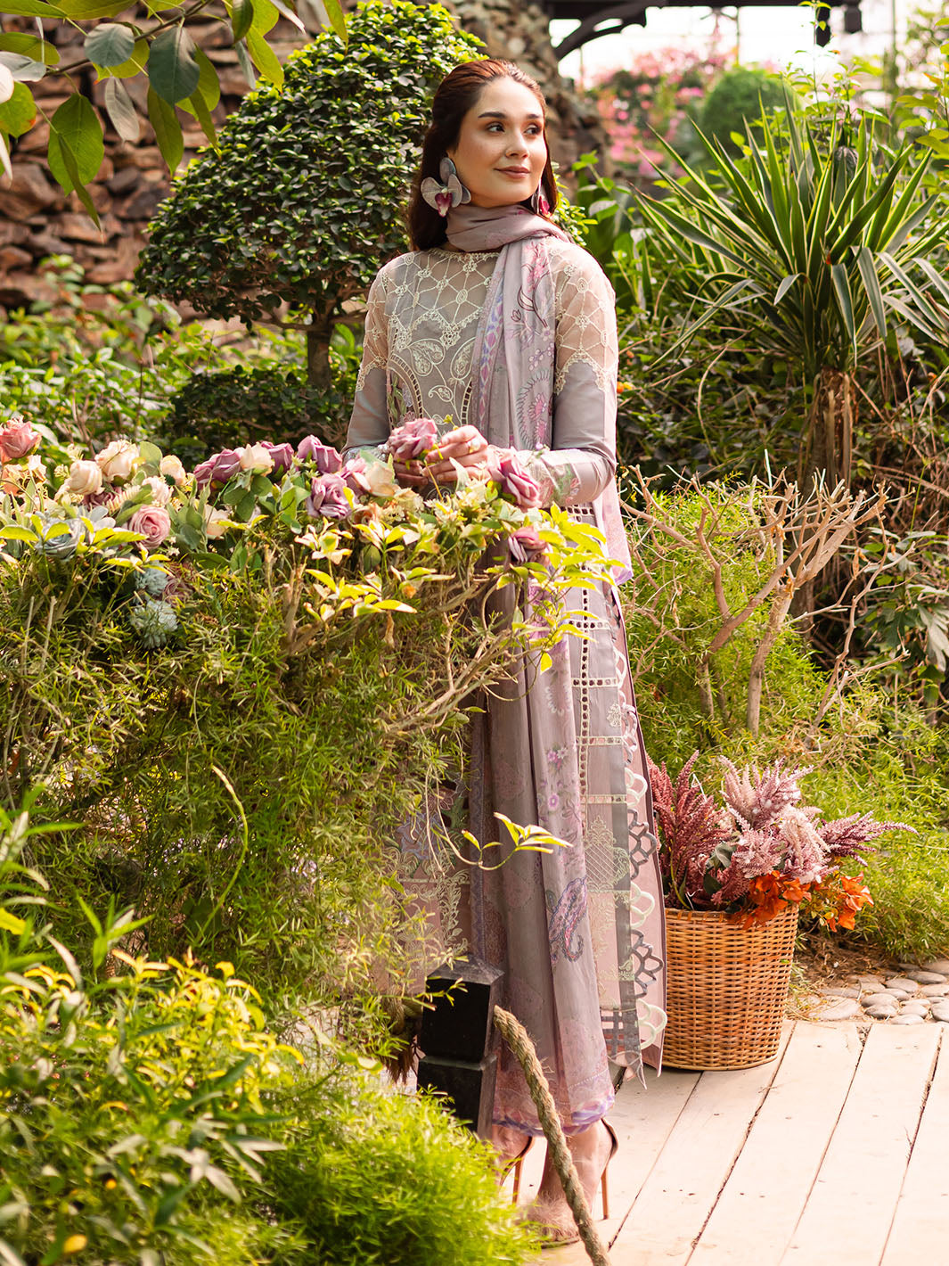 Parishay | Shangrila Luxury Lawn | SHR - 12 - Official Parishay stockist in UK - Sakeena London