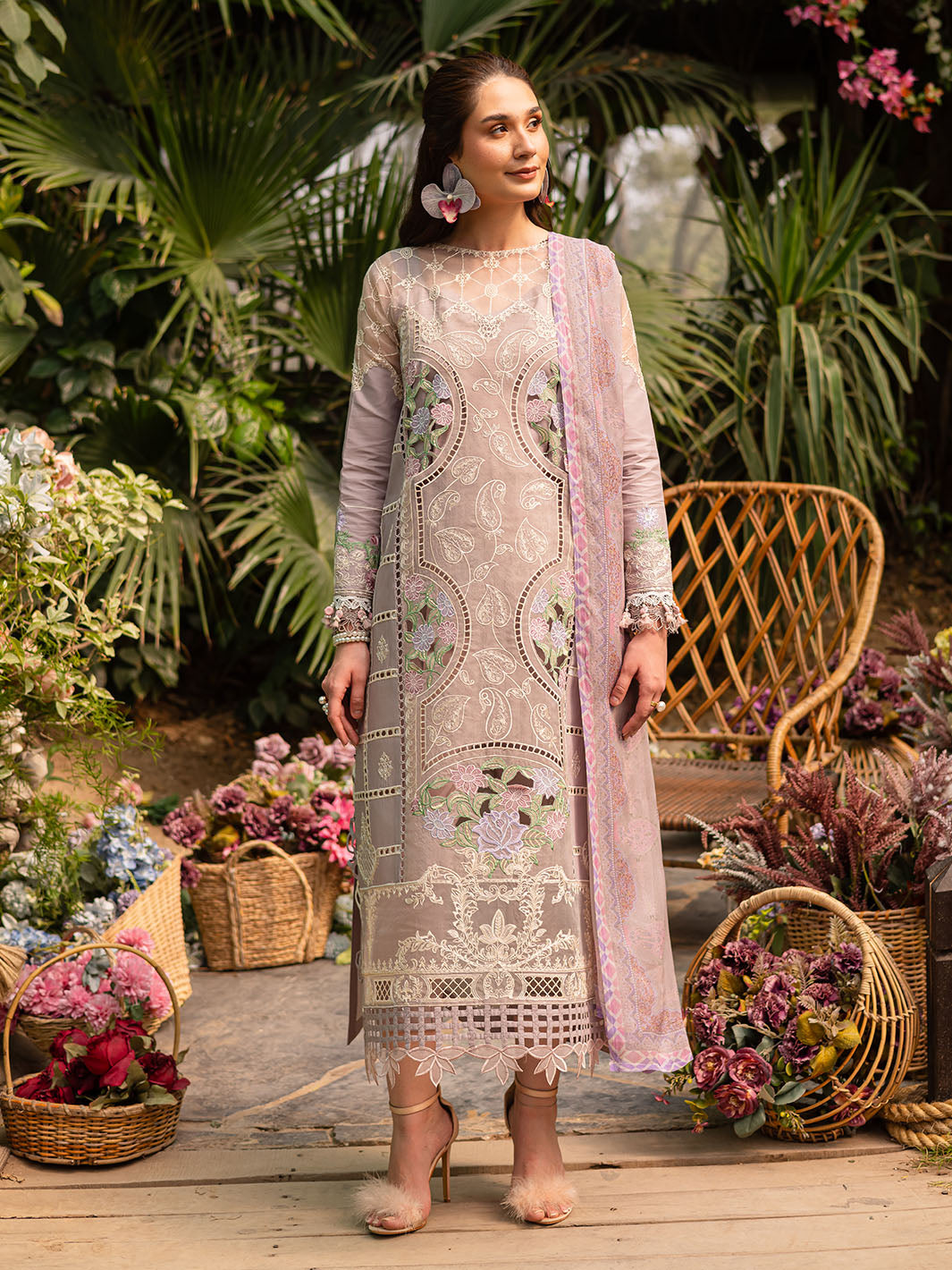 Parishay | Shangrila Luxury Lawn | SHR - 12 - Official Parishay stockist in UK - Sakeena London