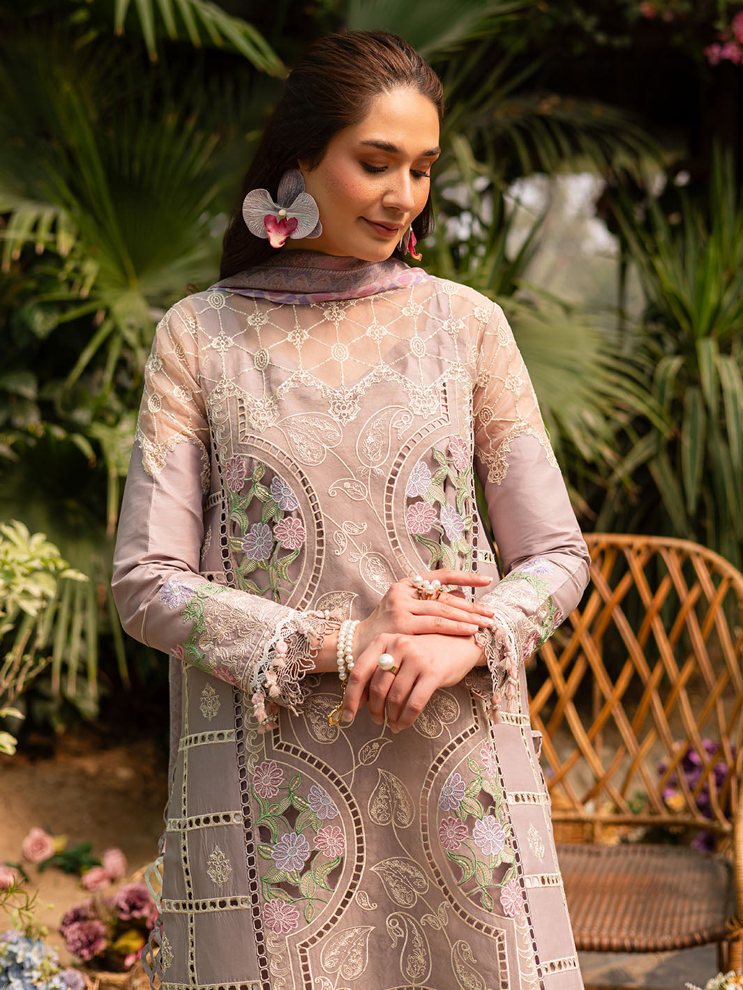 Parishay | Shangrila Luxury Lawn | SHR - 12 - Official Parishay stockist in UK - Sakeena London