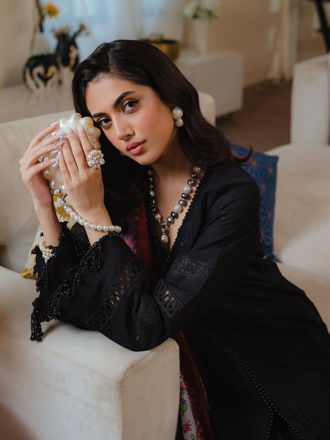 Mahnur | Stella Khaddar | SK-01A - Official Mahnur stockist in UK - Sakeena London