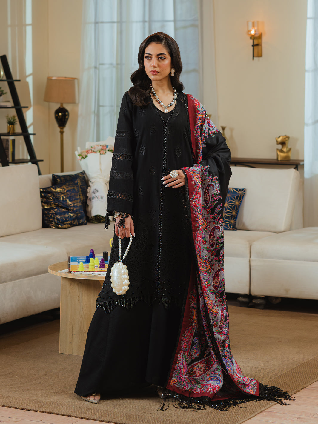 Mahnur | Stella Khaddar | SK-01A - Official Mahnur stockist in UK - Sakeena London