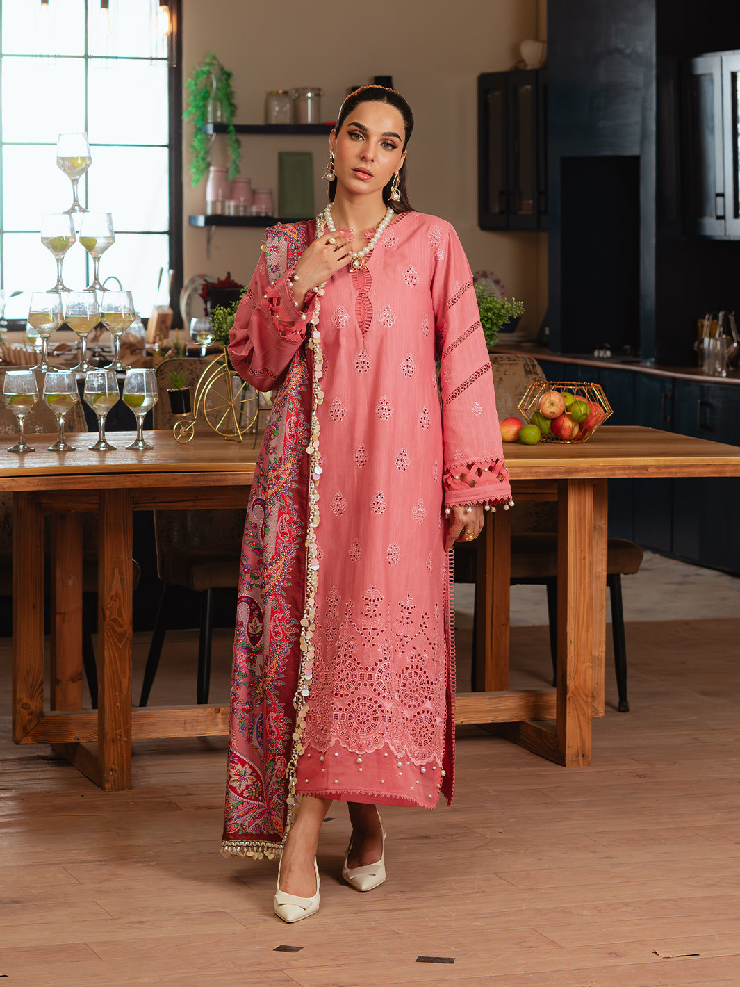 Mahnur | Stella Khaddar | SK-01B - Official Mahnur stockist in UK - Sakeena London