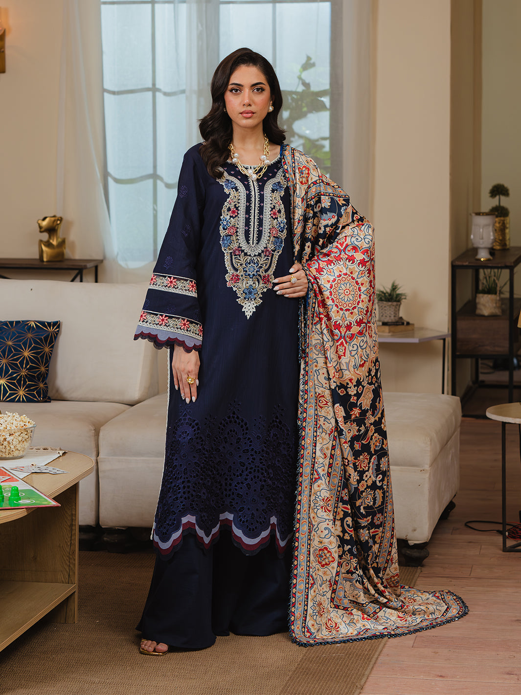 Mahnur | Stella Khaddar | SK-02B - Official Mahnur stockist in UK - Sakeena London