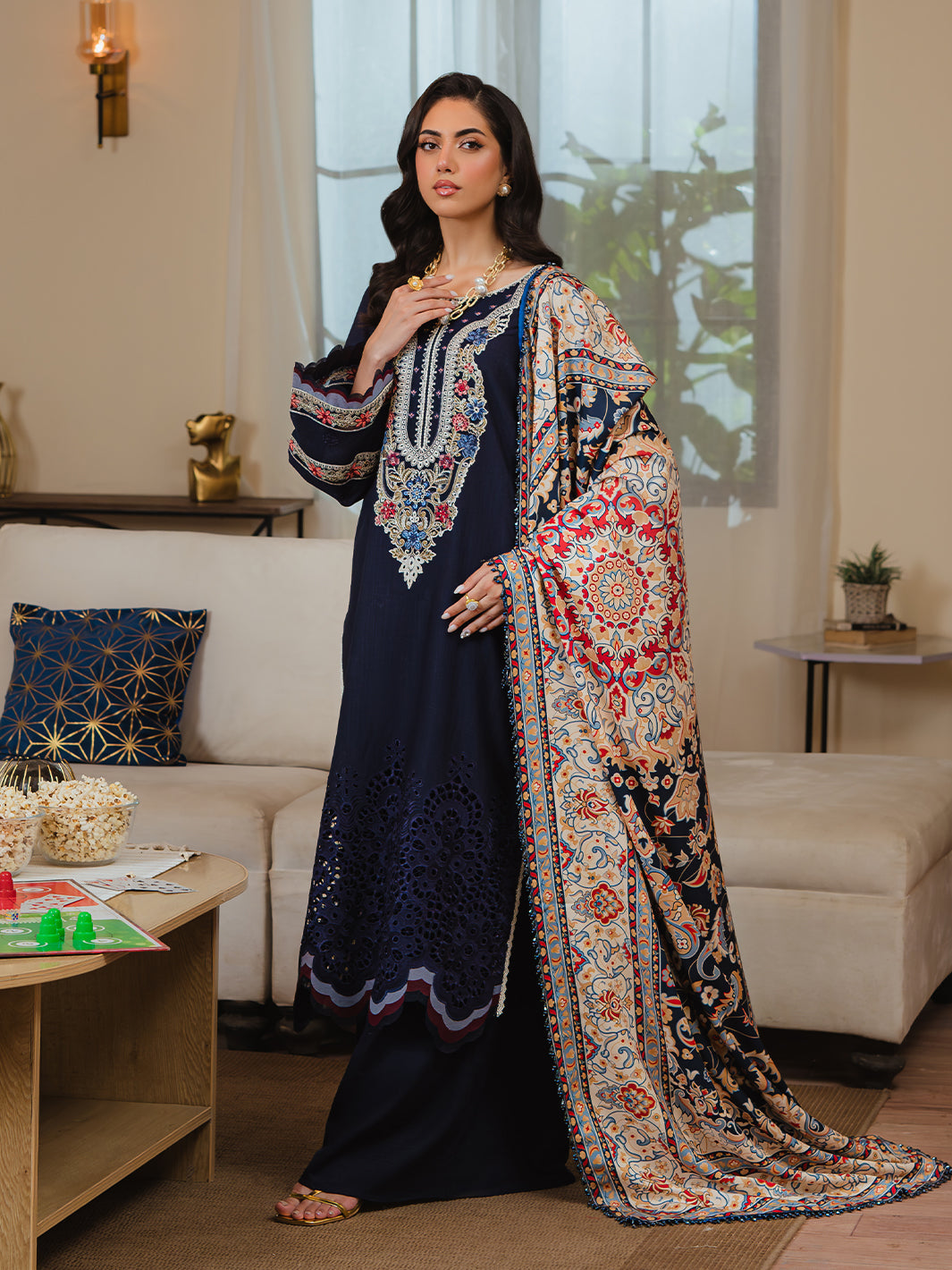 Mahnur | Stella Khaddar | SK-02B - Official Mahnur stockist in UK - Sakeena London