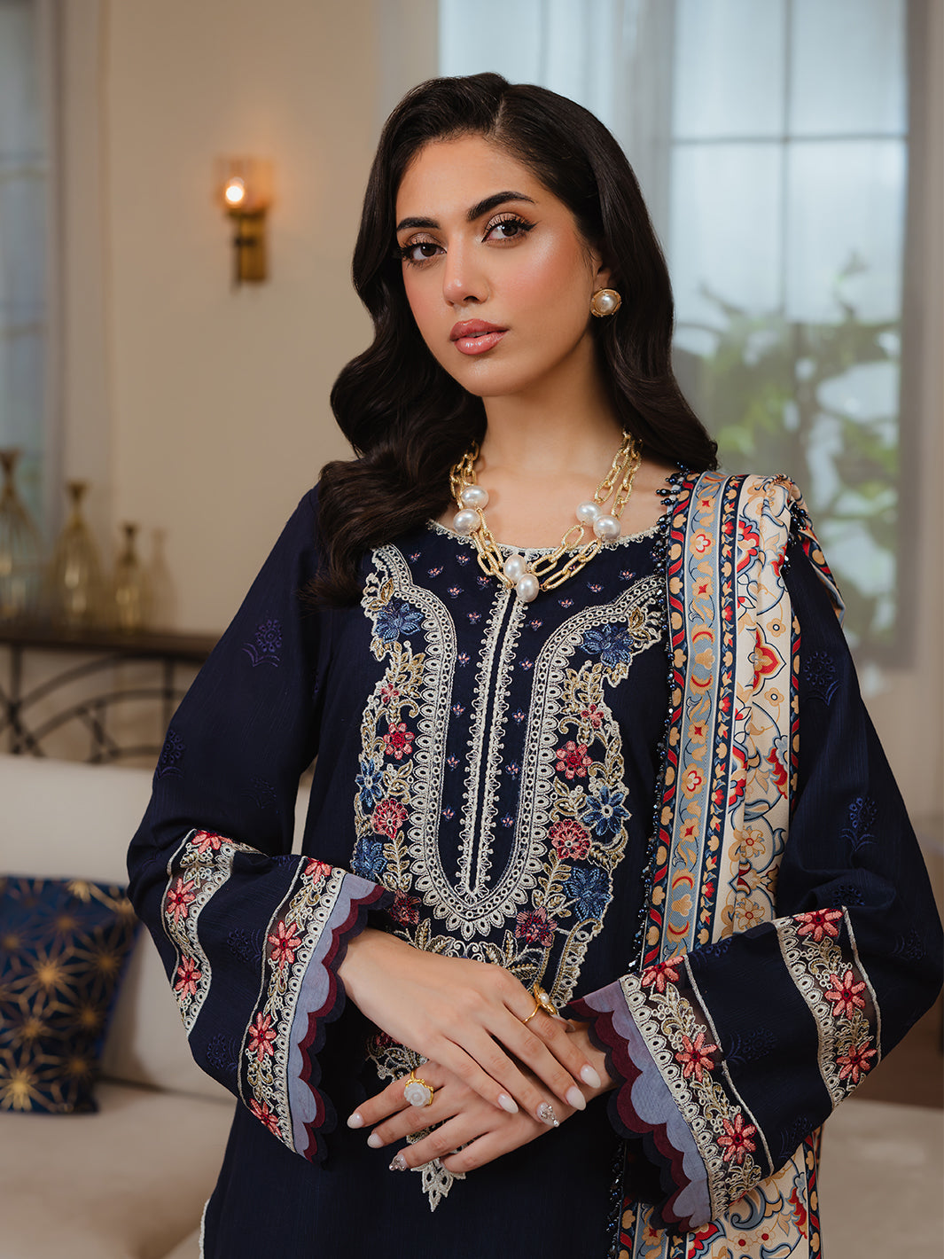 Mahnur | Stella Khaddar | SK-02B - Official Mahnur stockist in UK - Sakeena London