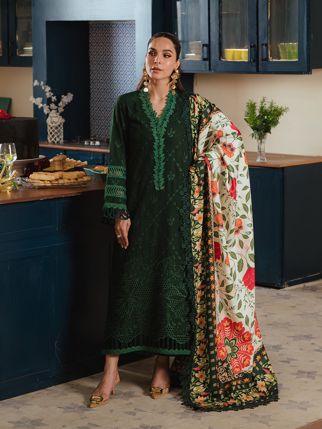 Mahnur | Stella Khaddar | SK-03A - Official Mahnur stockist in UK - Sakeena London