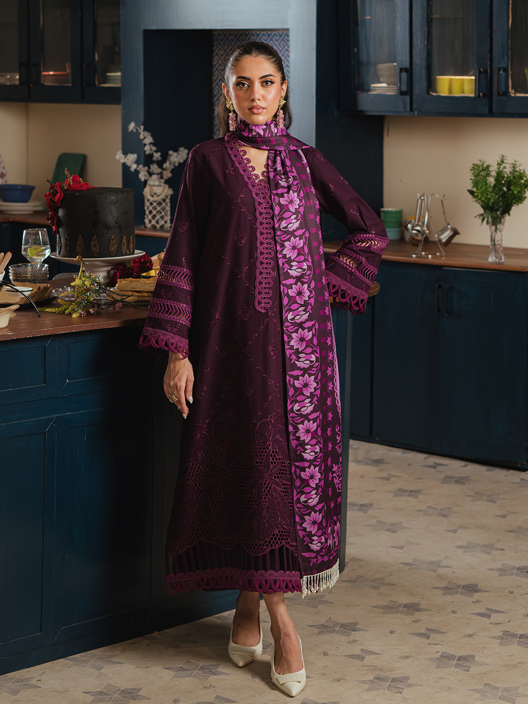 Mahnur | Stella Khaddar | SK-03B - Official Mahnur stockist in UK - Sakeena London