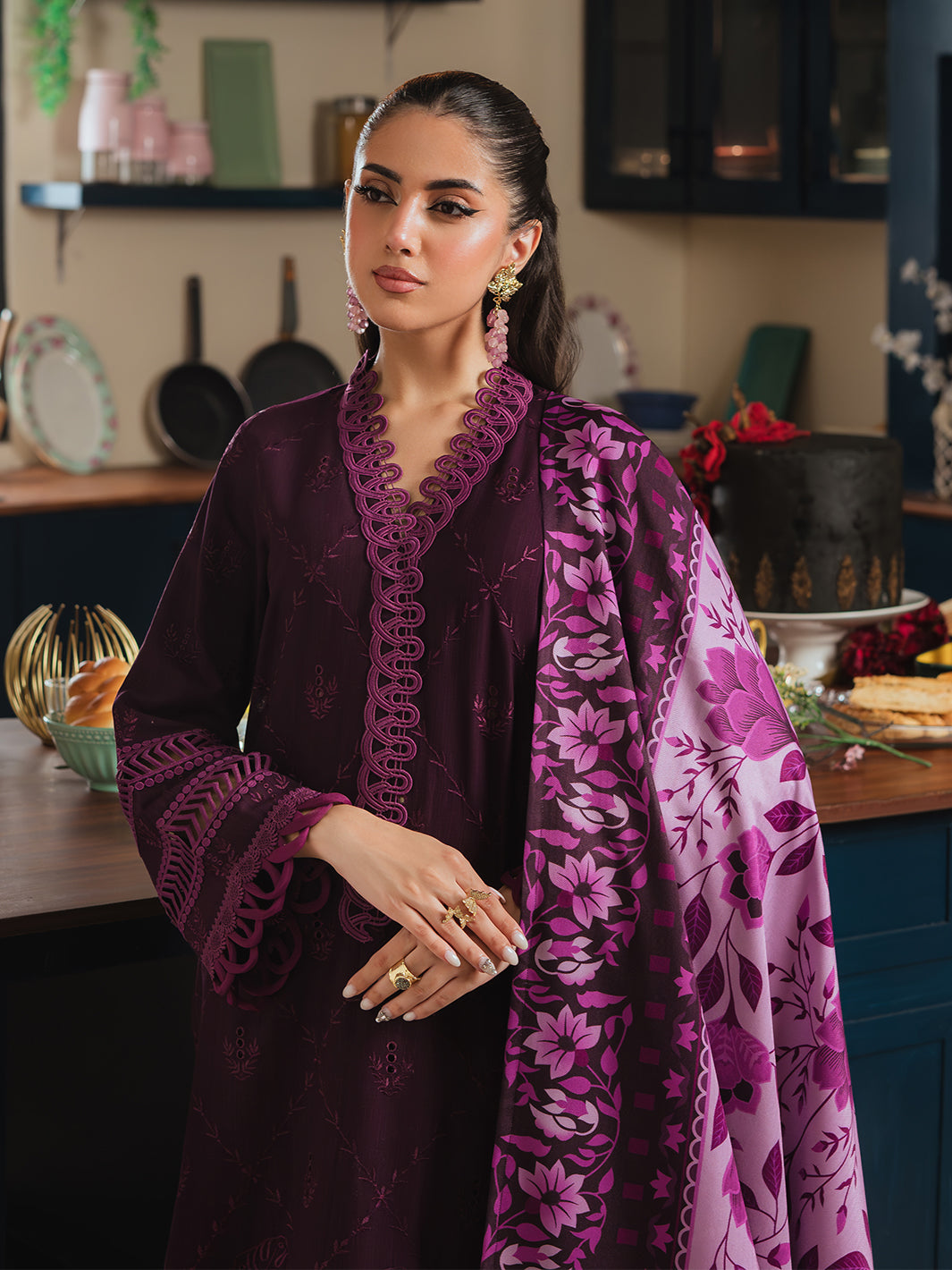 Mahnur | Stella Khaddar | SK-03B - Official Mahnur stockist in UK - Sakeena London